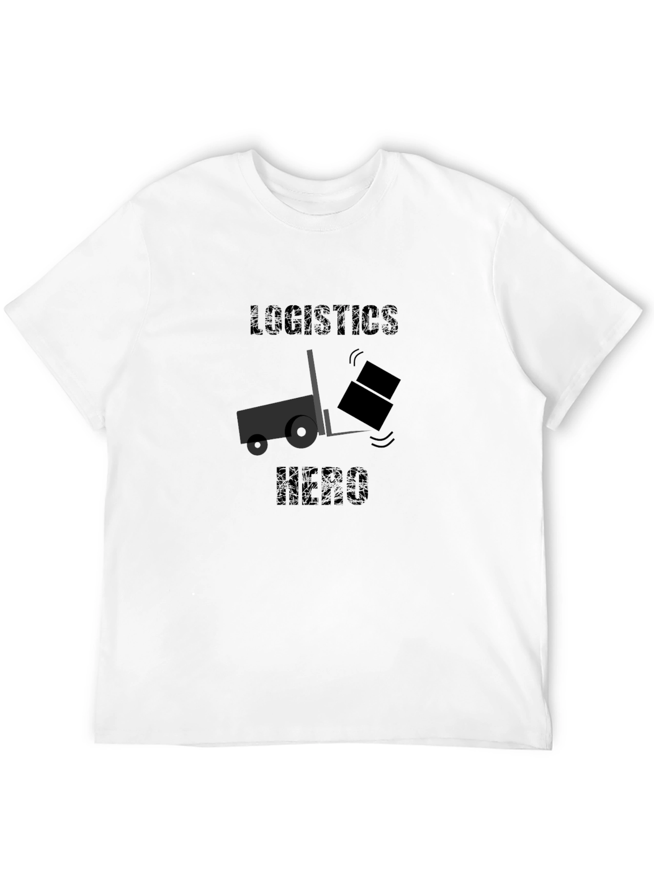 Logistics Hero Black T-Shirt