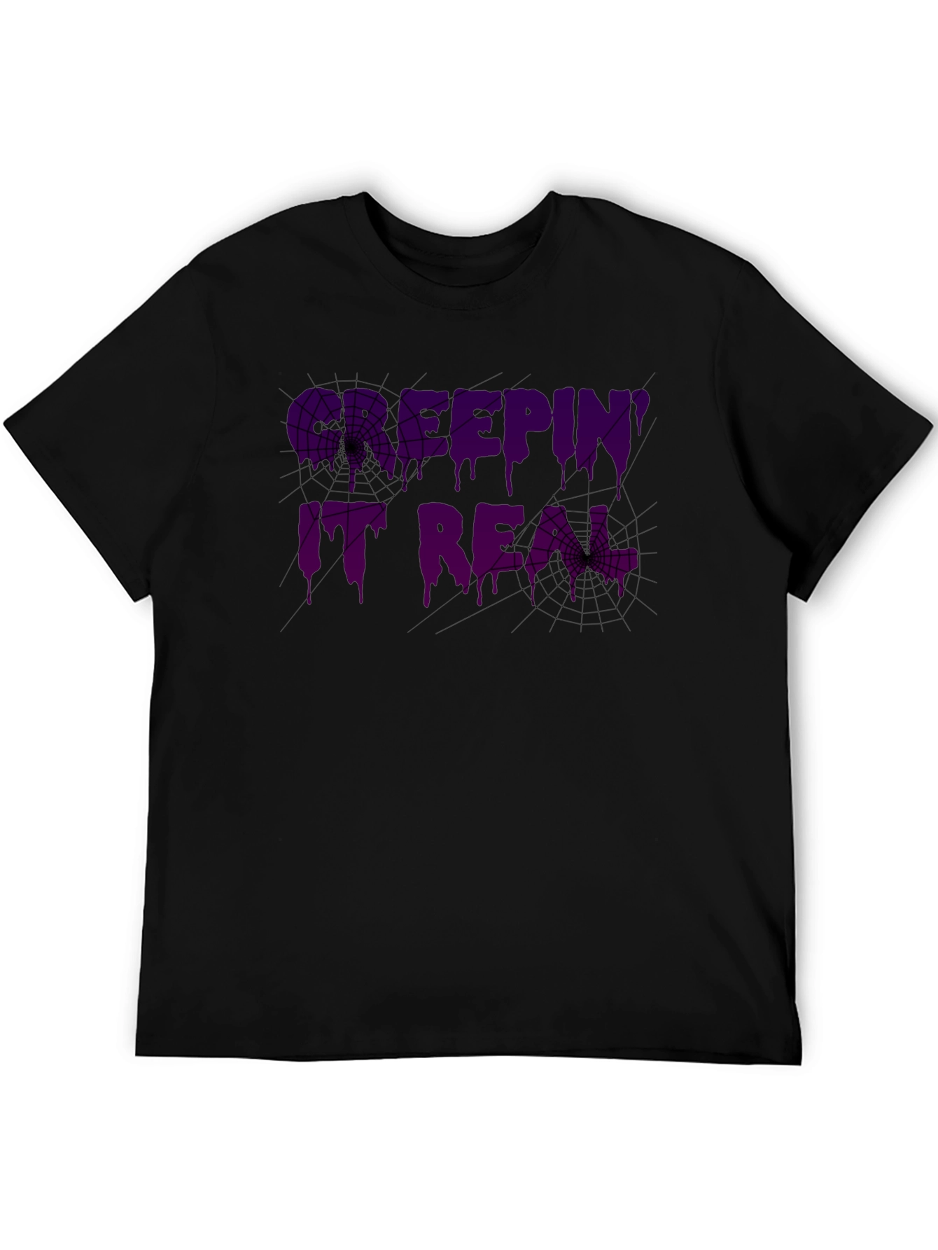 Spooky Keepin it Real Graphic T-Shirt