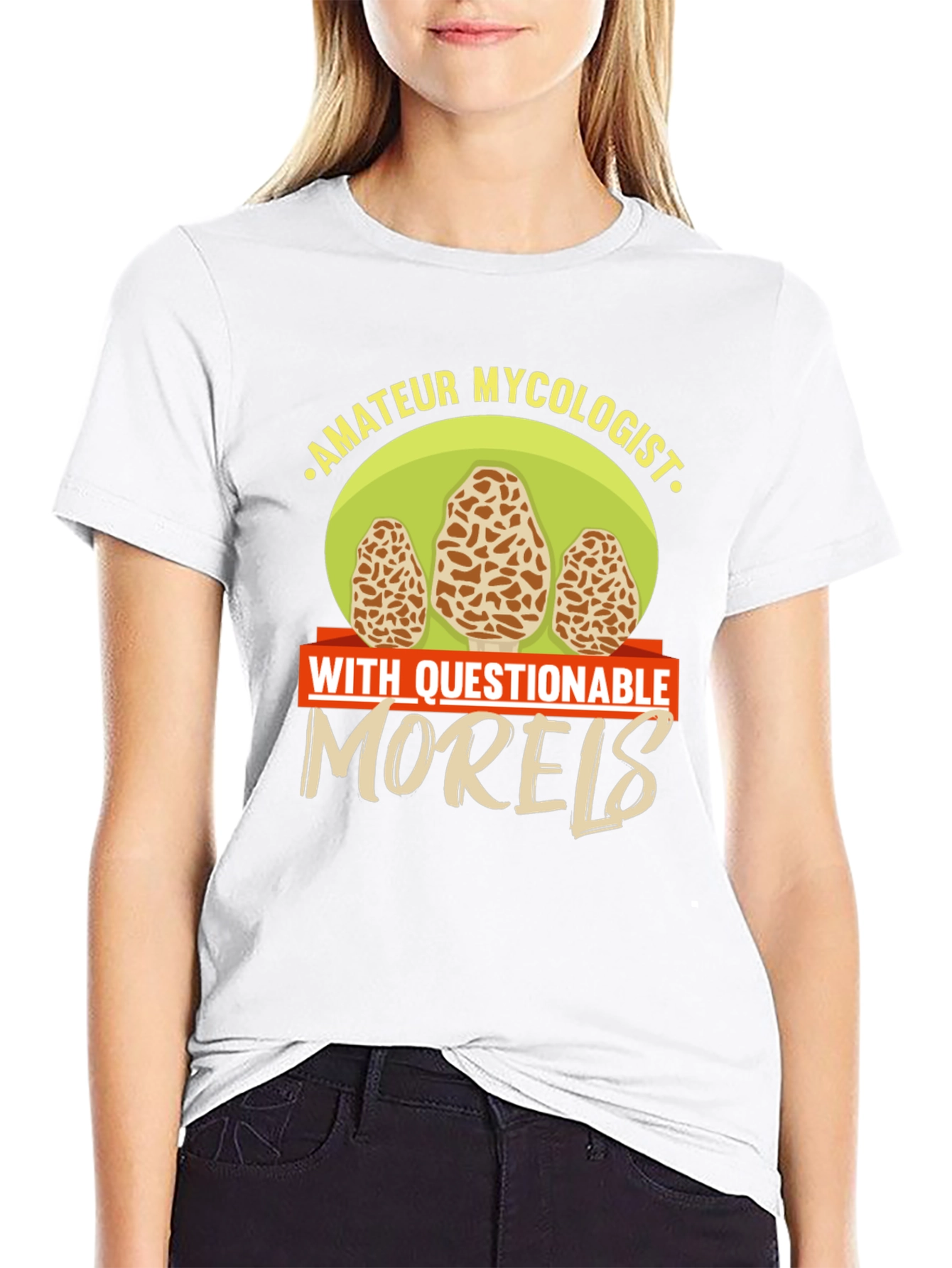 Amateur Mycologist Morels Funny T-Shirt