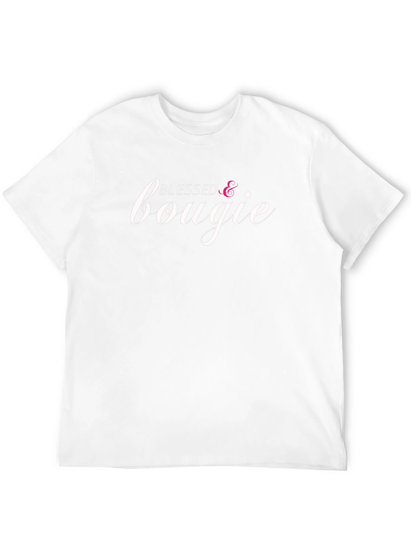 Blessed & Bougie Graphic Tee - Unisex Black T-Shirt