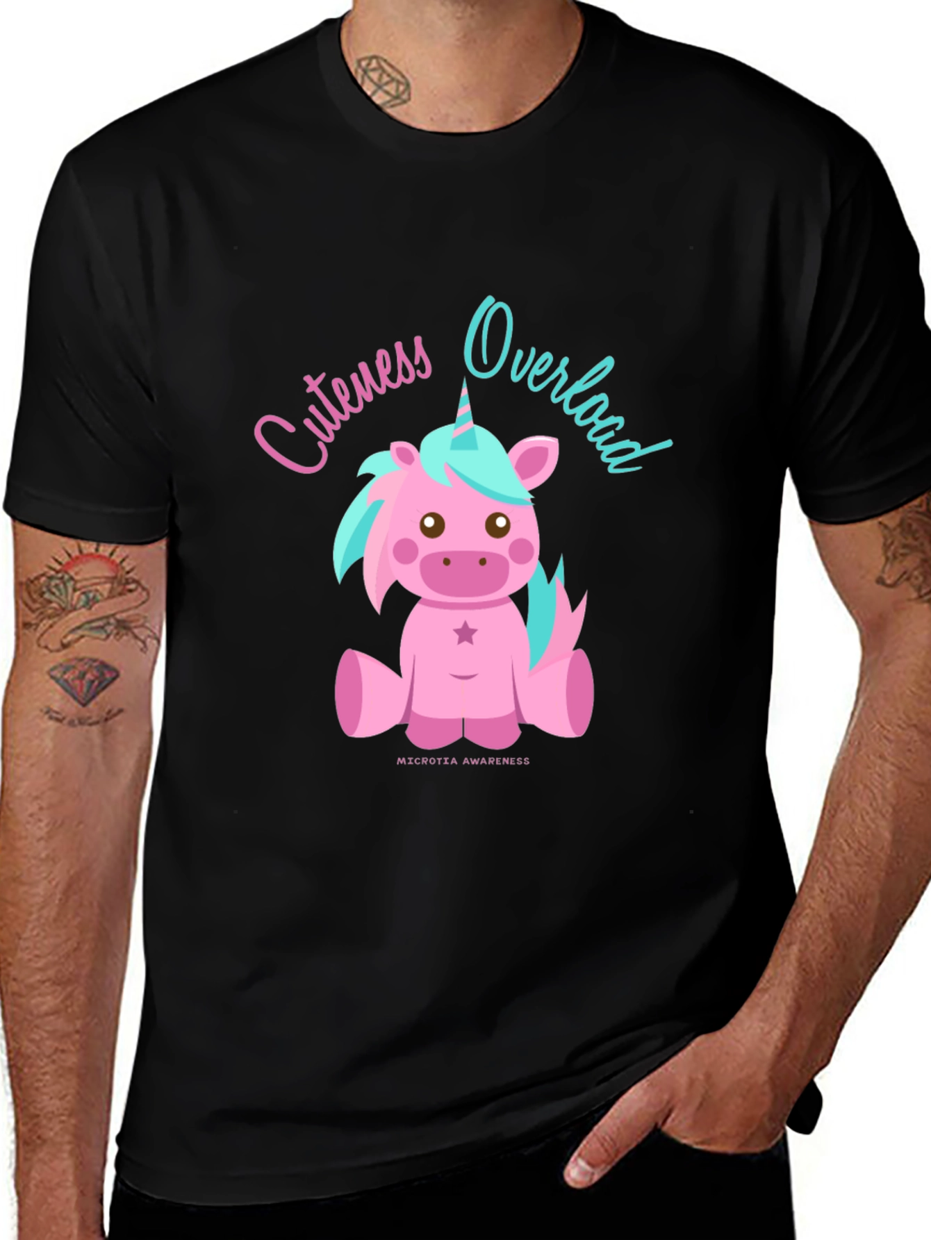Cuteness Overload Unicorn Graphic Tee