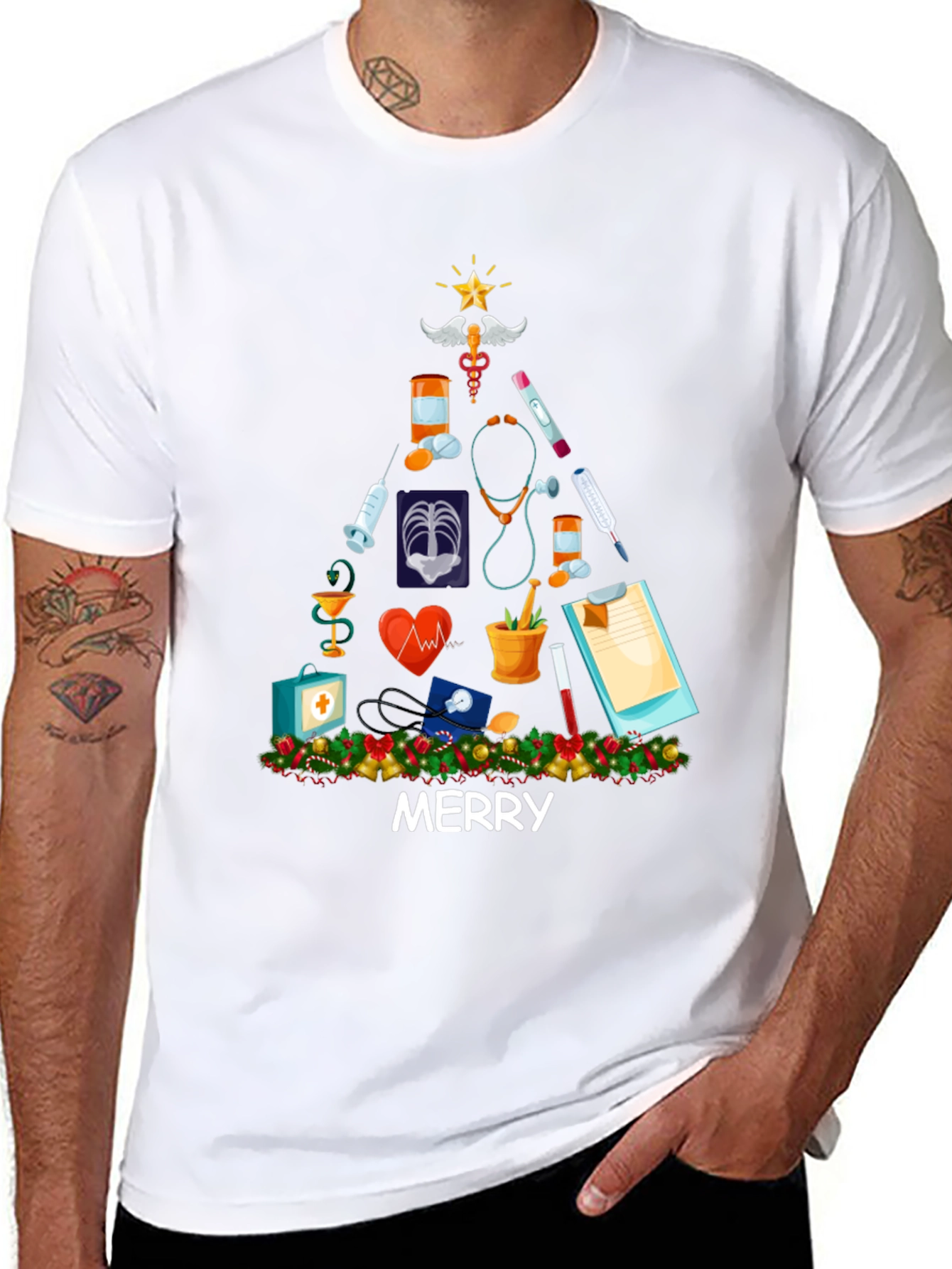 Merry Christmas Medical T-Shirt