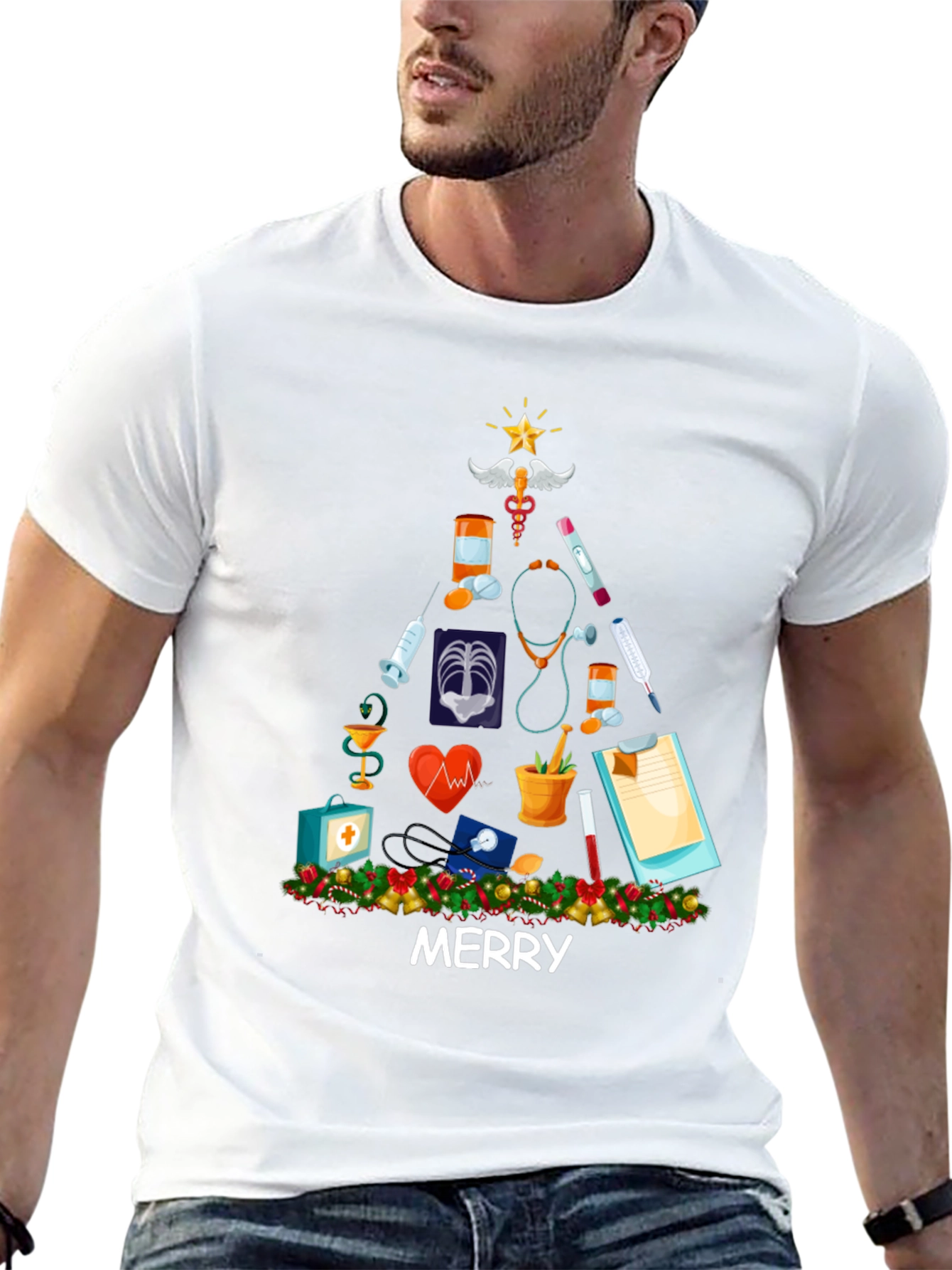 Merry Christmas Medical T-Shirt