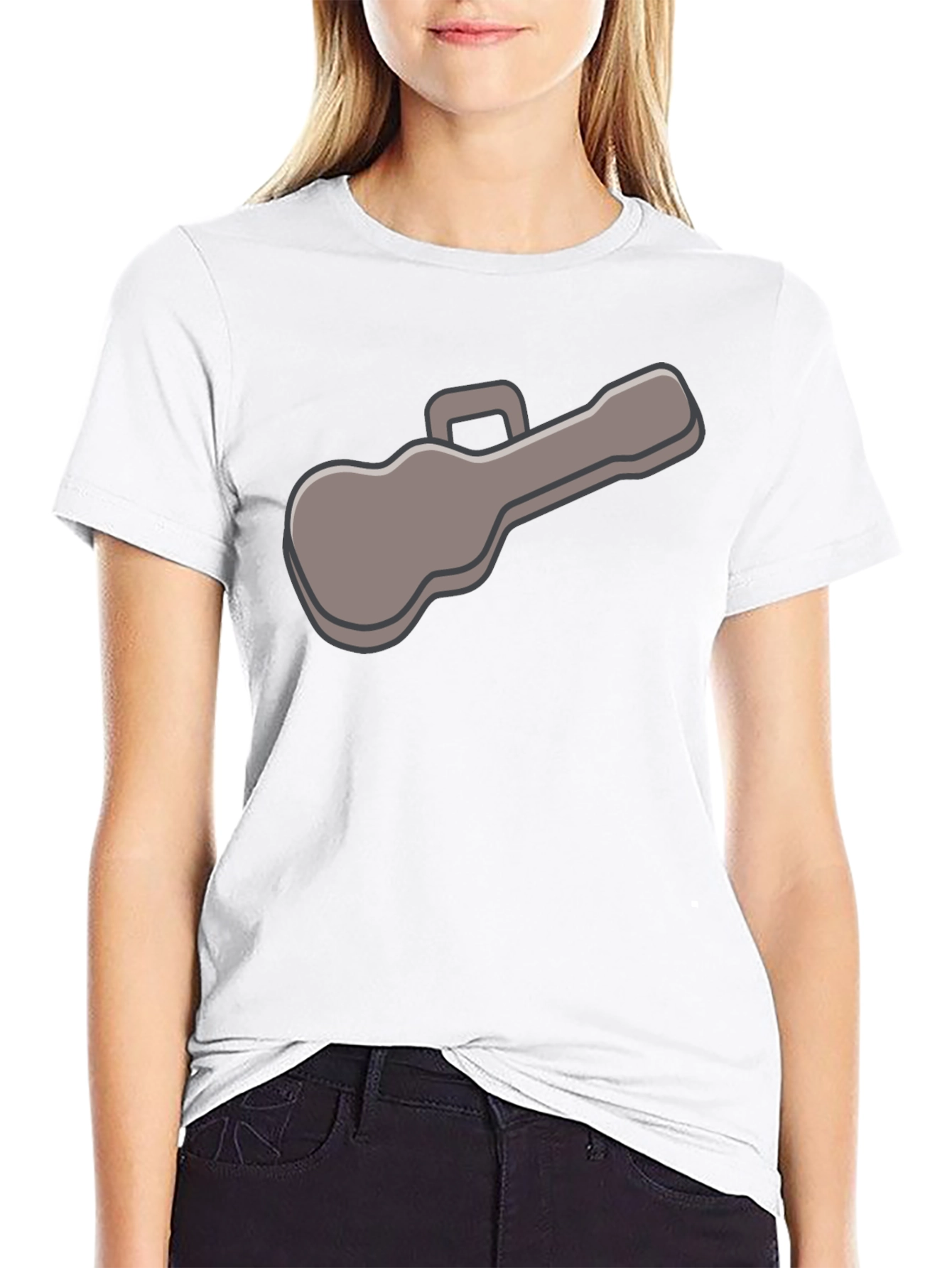 Guitar Case Graphic Tee - Music Lovers Apparel