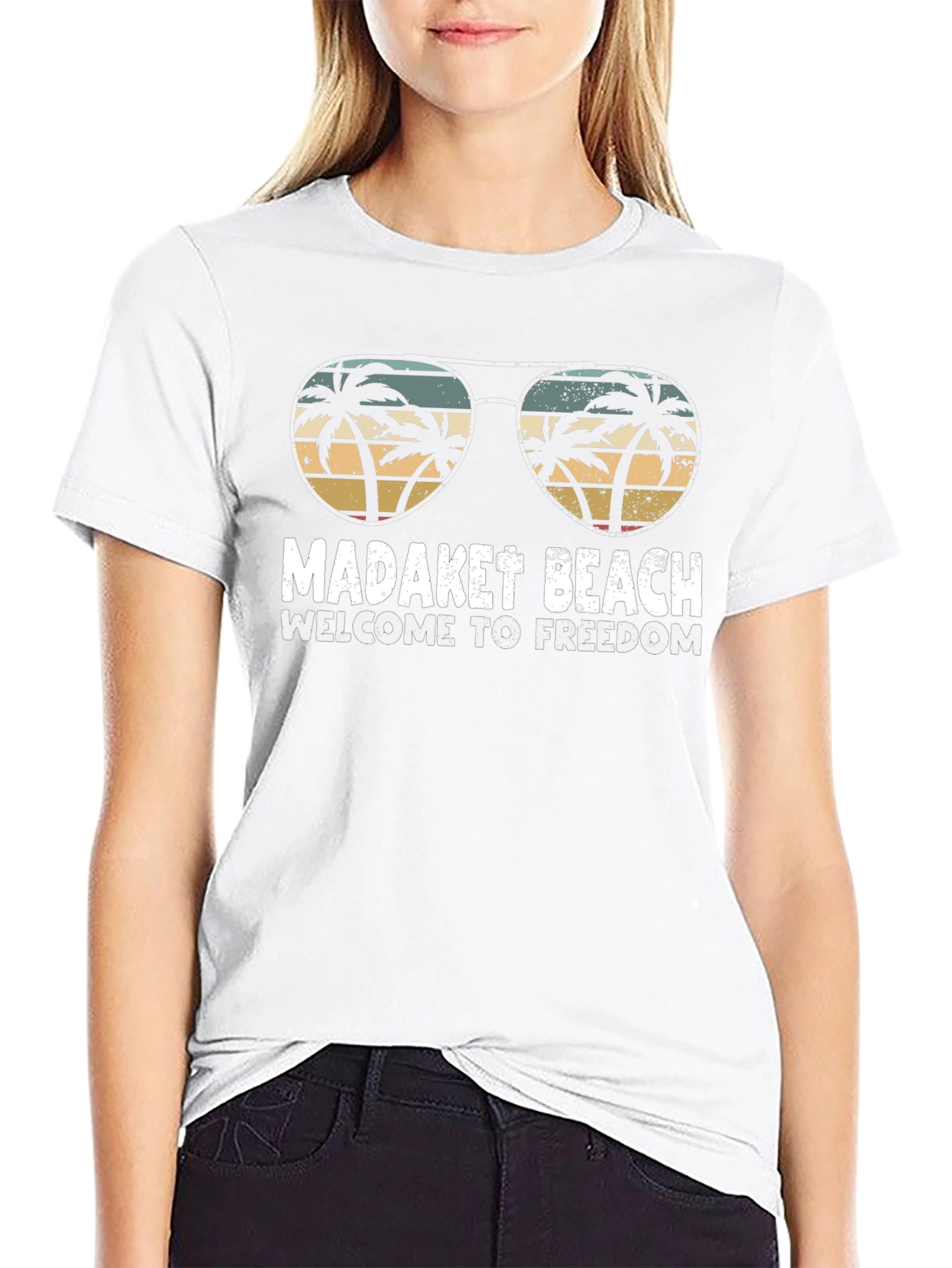 Madaket Beach Sunglasses Graphic Tee