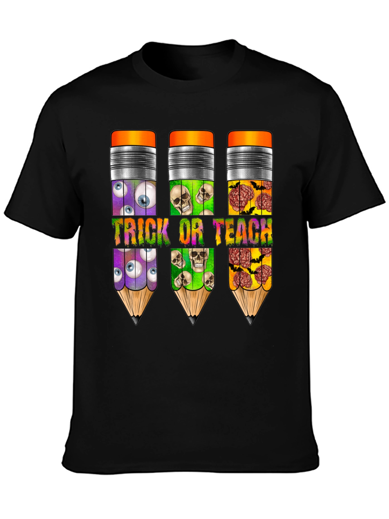 Trick or Teach Halloween T-Shirt
