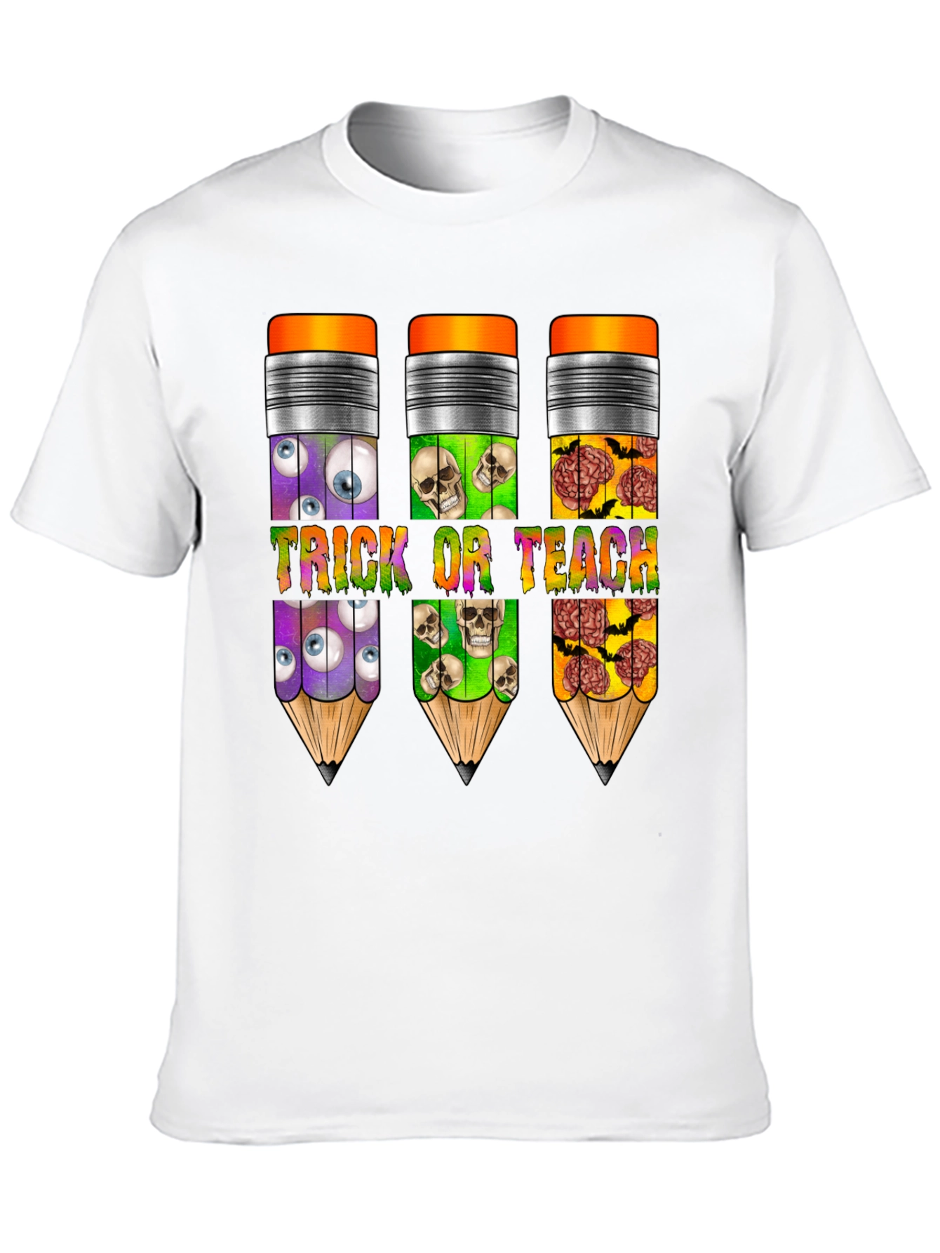 Trick or Teach Halloween T-Shirt