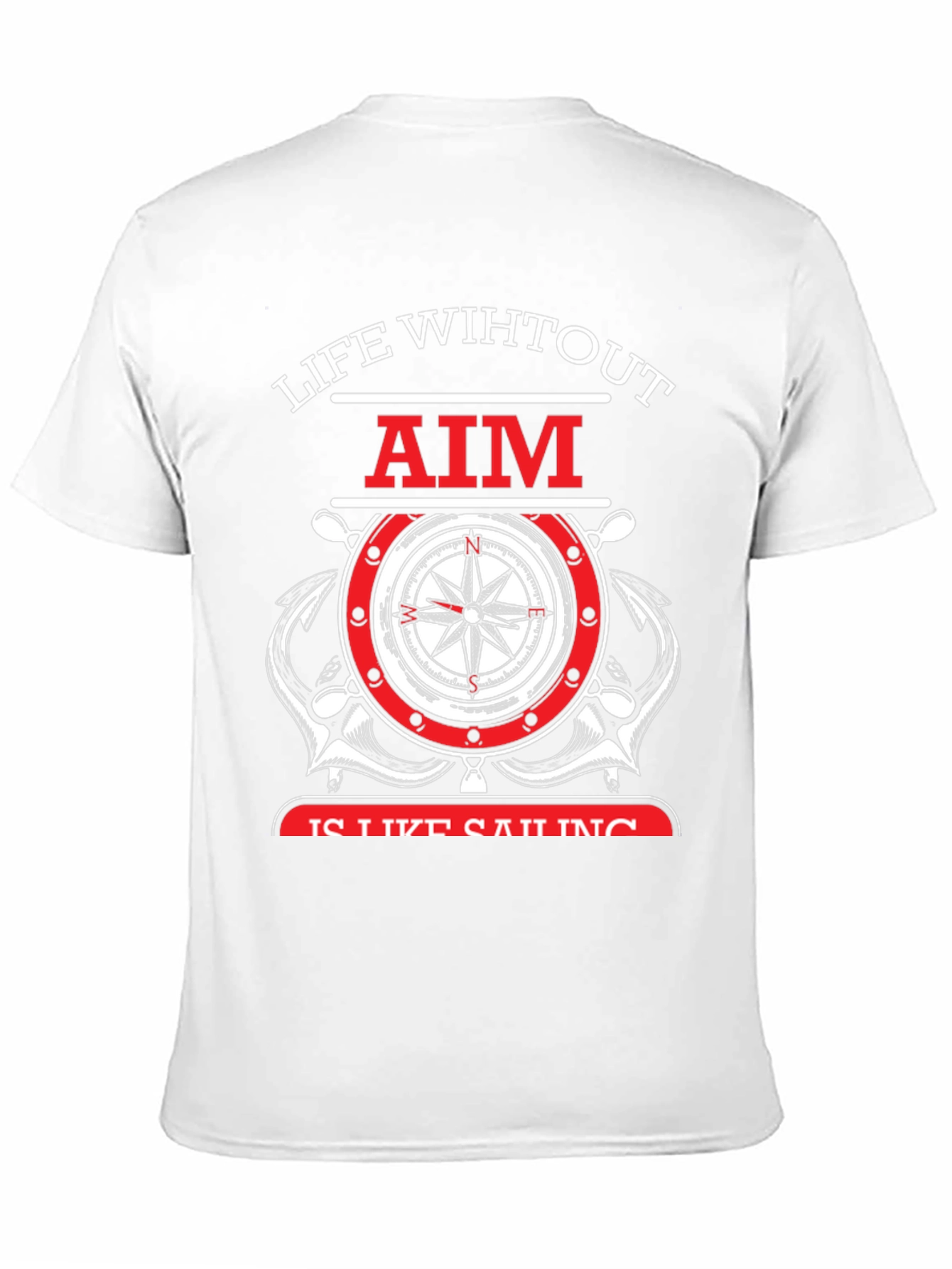 Life Without Aim Sailing Graphic T-Shirt