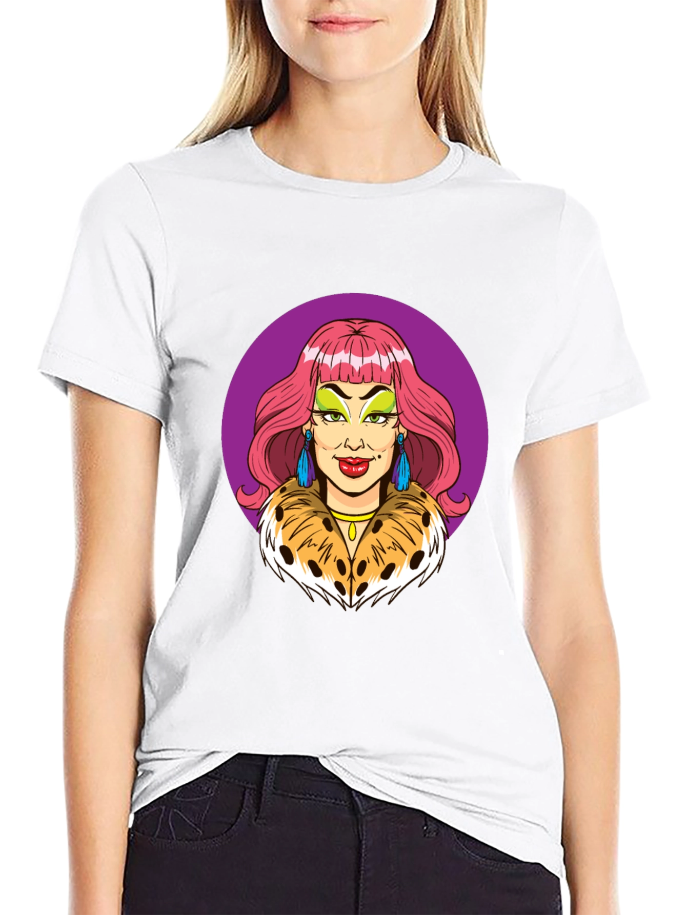 Pop Art Drag Queen Graphic Tee