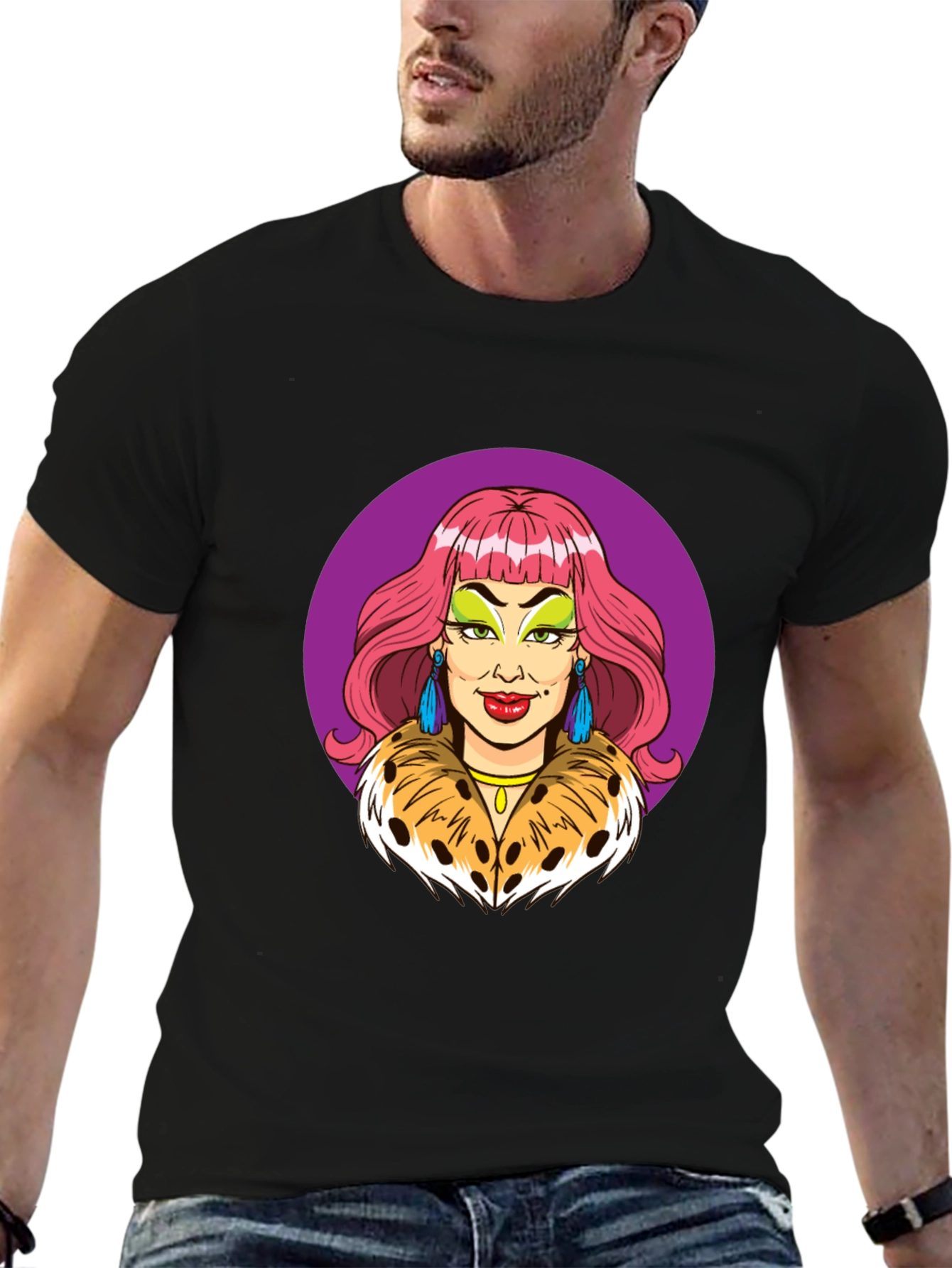 Pop Art Drag Queen Graphic Tee