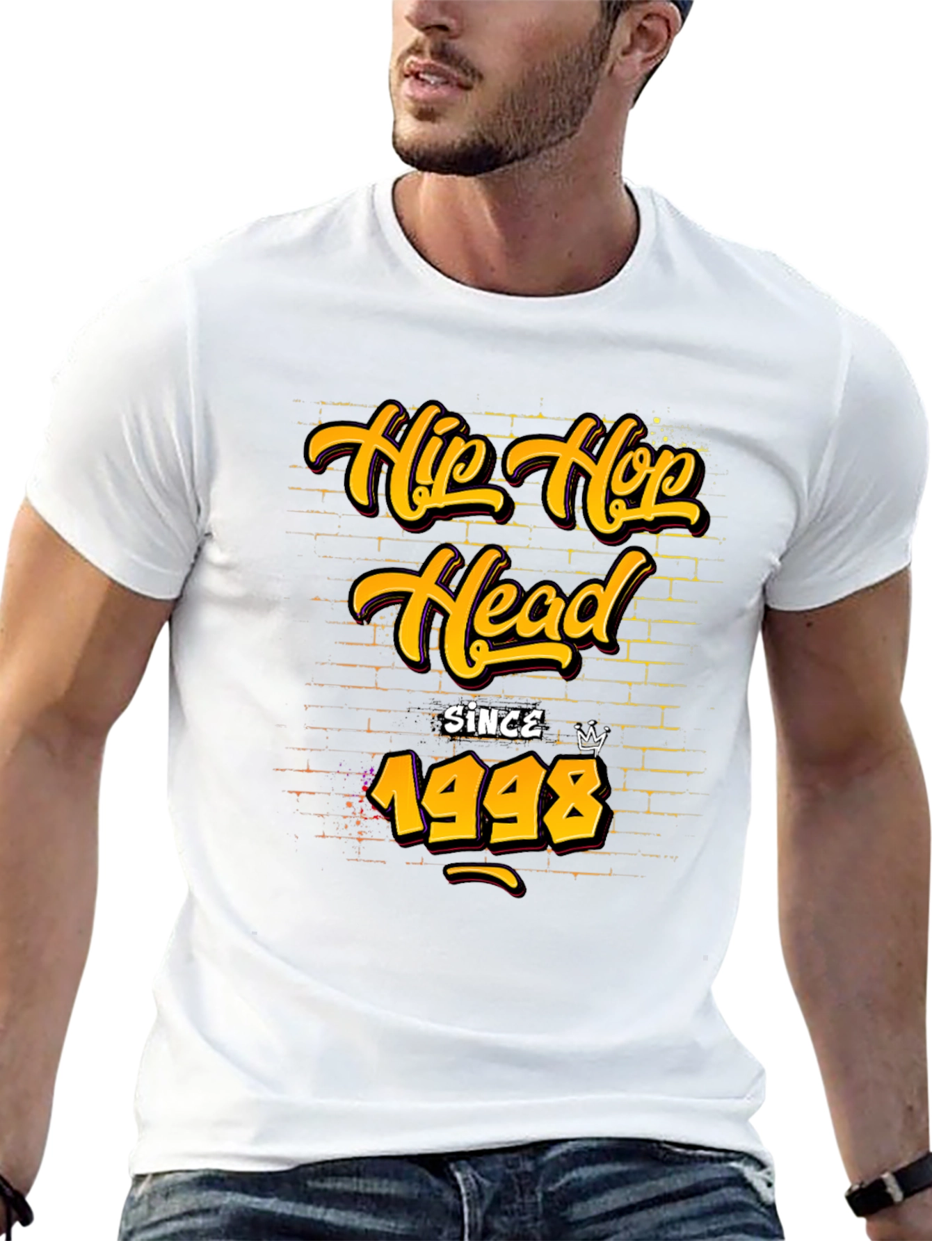Hip Hop Head Since 1998 Graphic T-Shirt