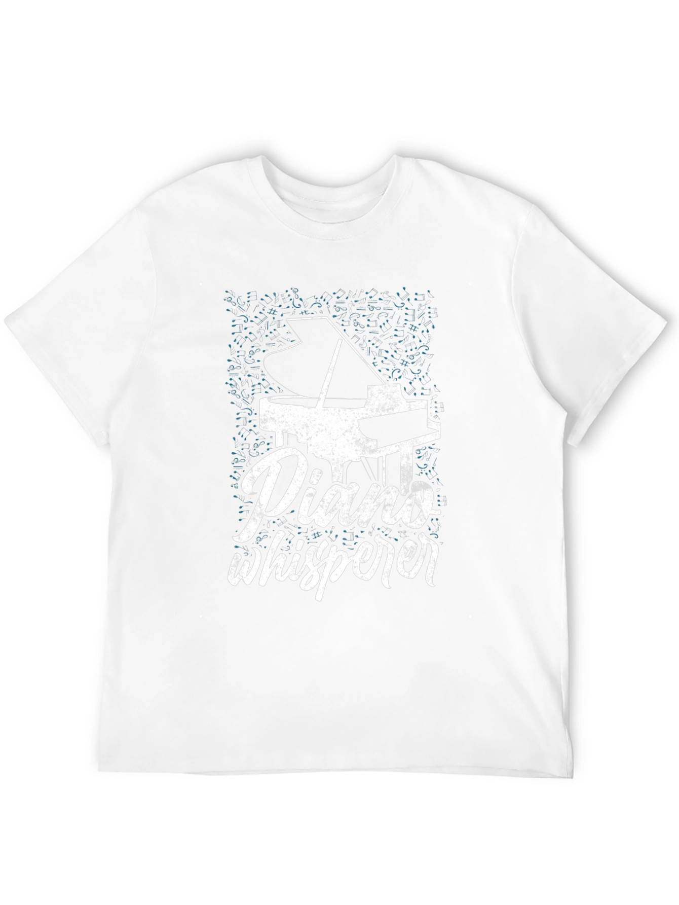 Piano Whisperer Graphic T-Shirt - Music Lover Tee