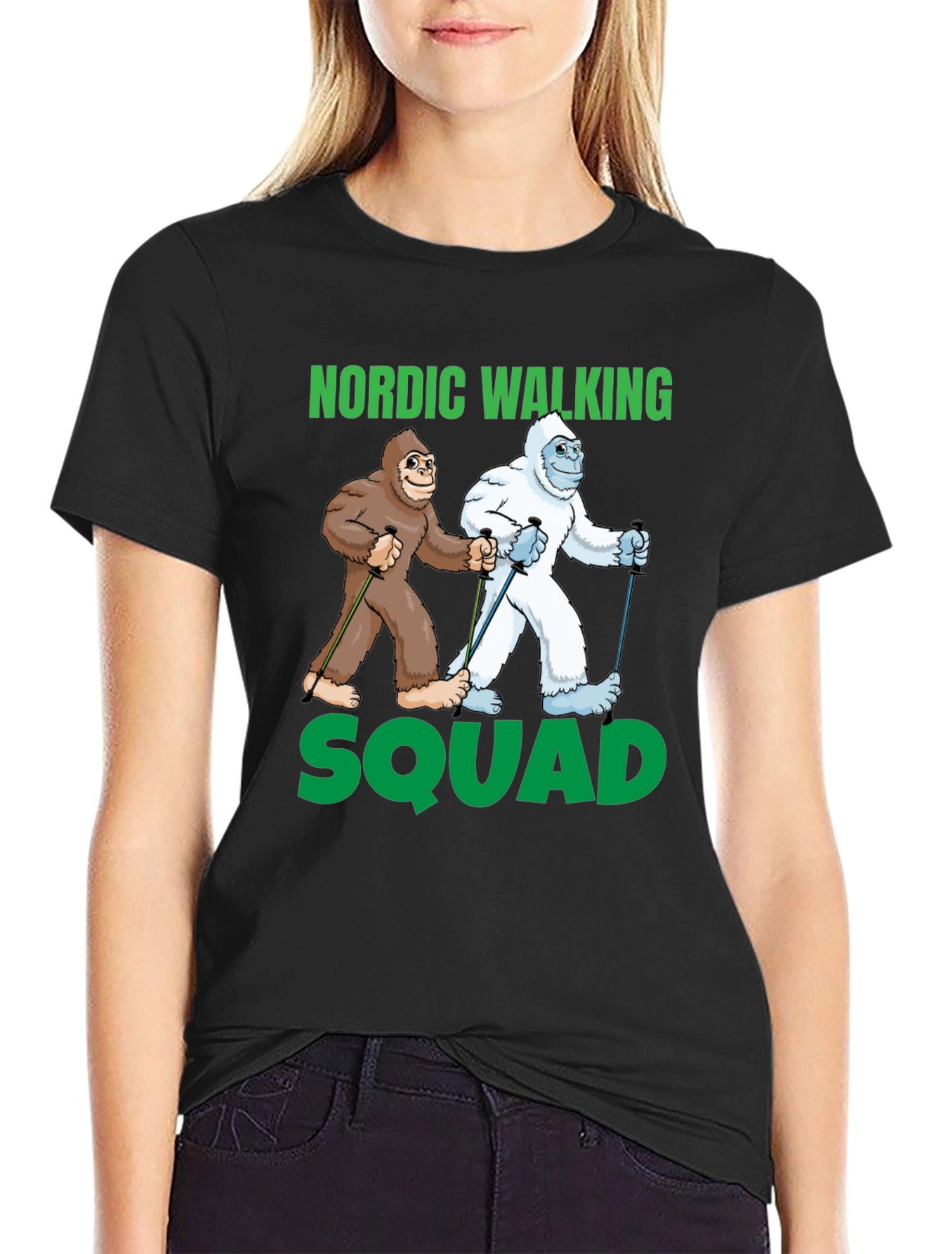 Nordic Walking Squad Graphic Tee