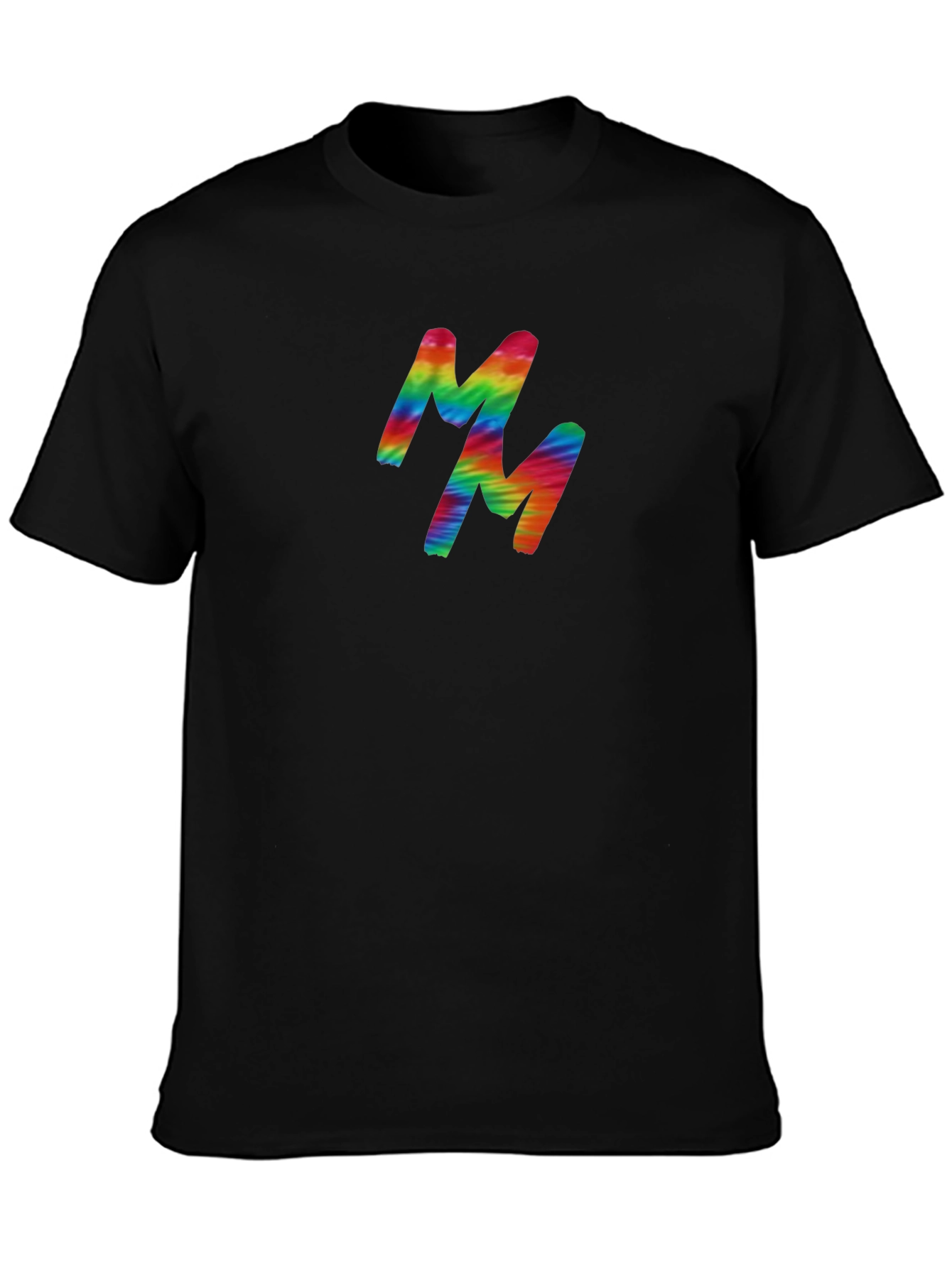Rainbow MM Graphic Black T-Shirt