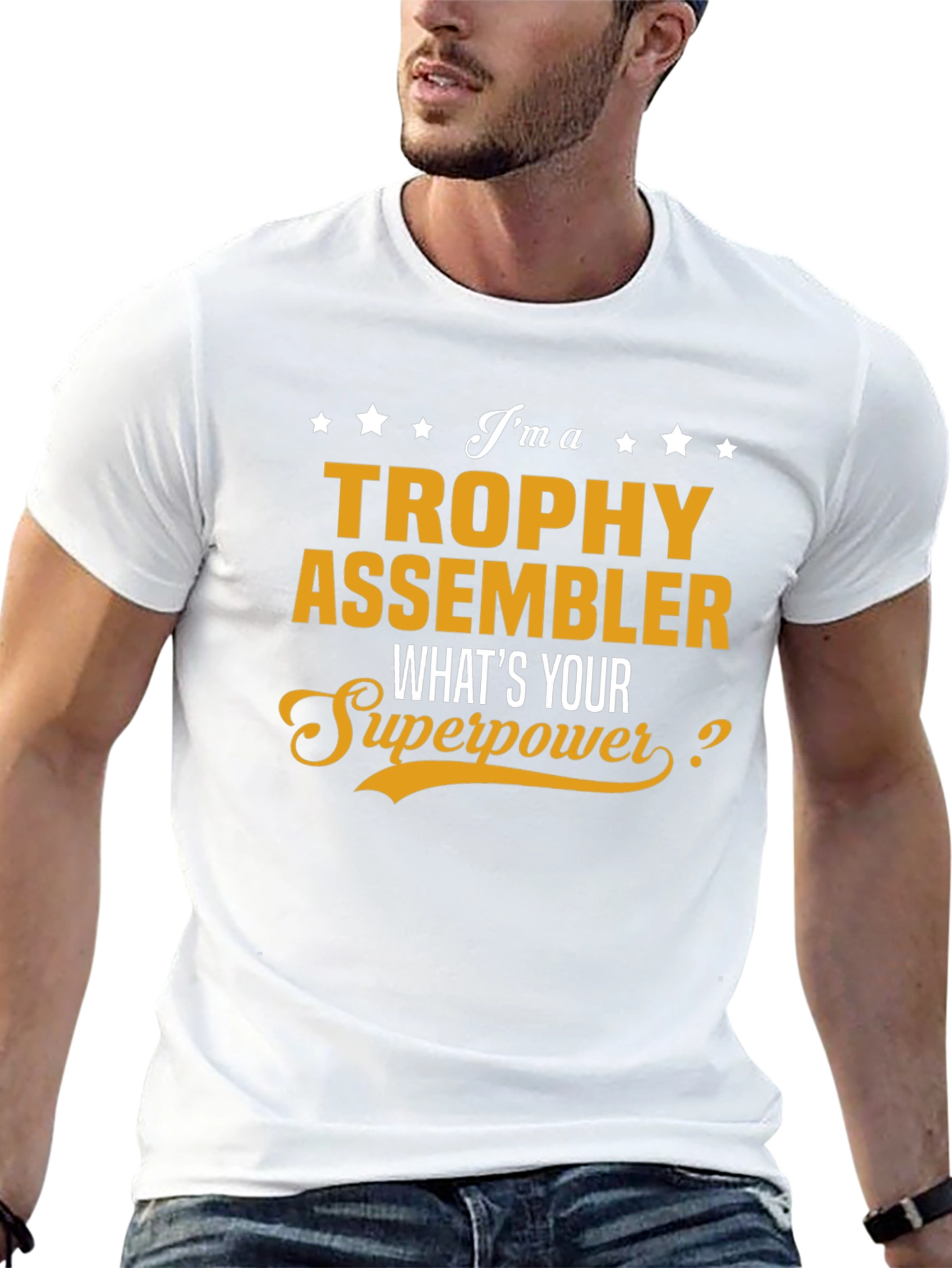 Trophy Assembler Superpower Graphic Tee