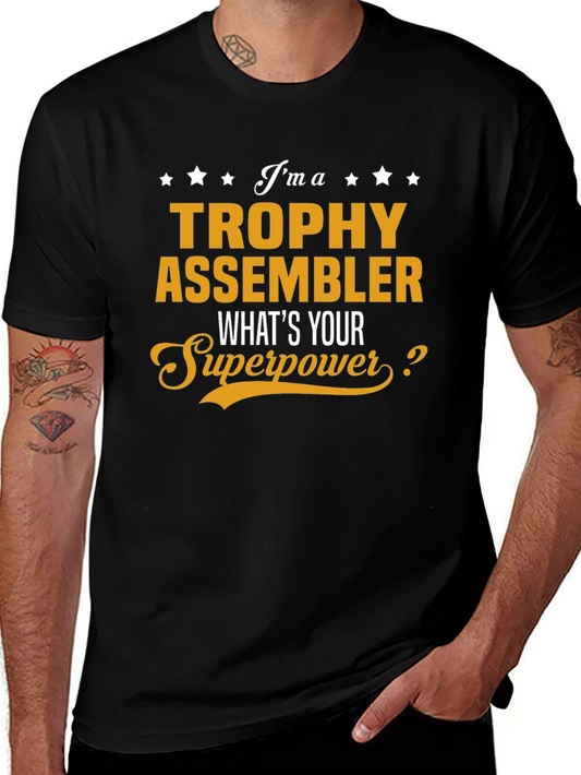 Trophy Assembler Superpower Graphic Tee