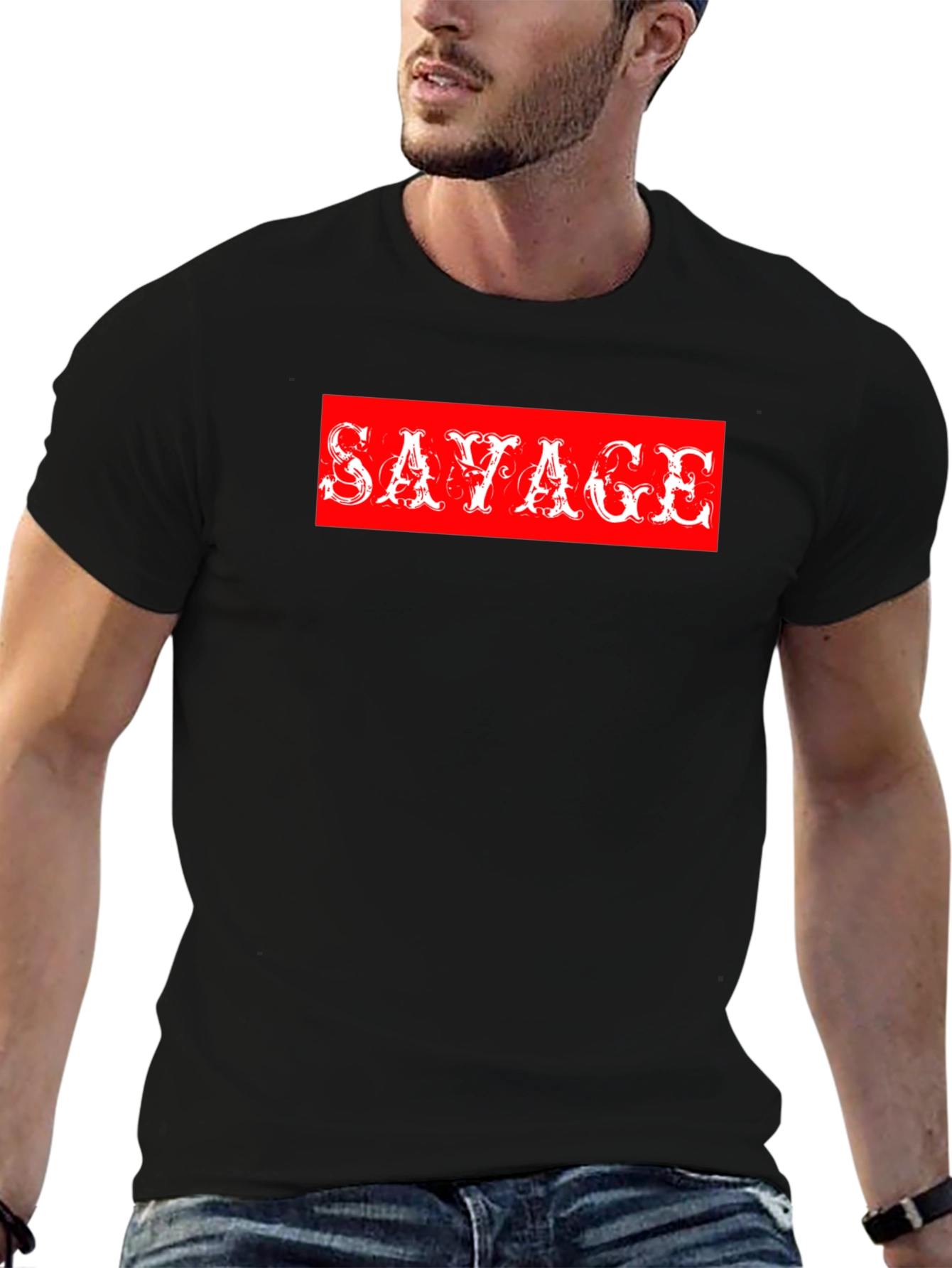 Savage Graphic Tee - Bold Style