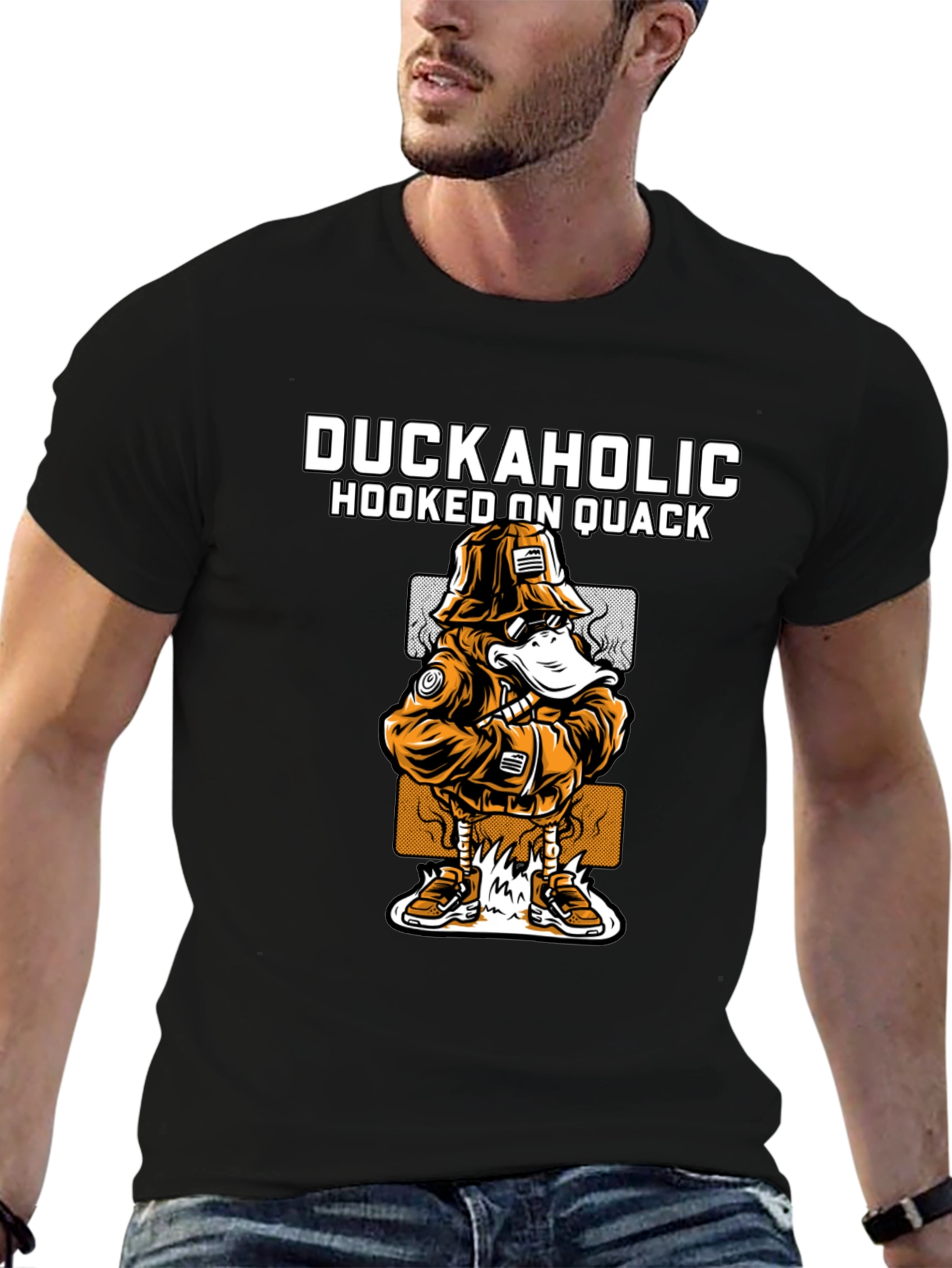 Duckaholic T-Shirt - Hooked on Quack