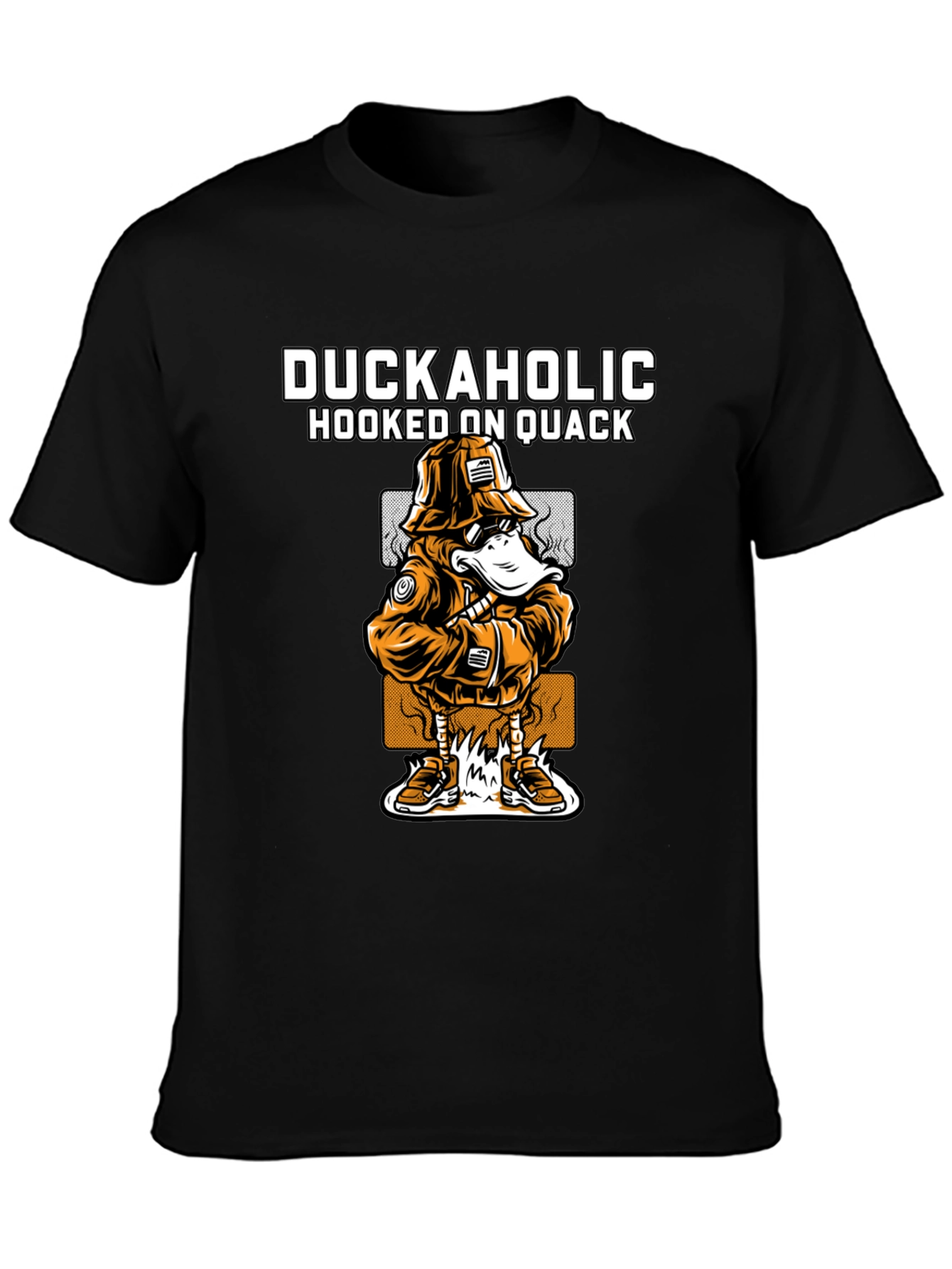 Duckaholic T-Shirt - Hooked on Quack