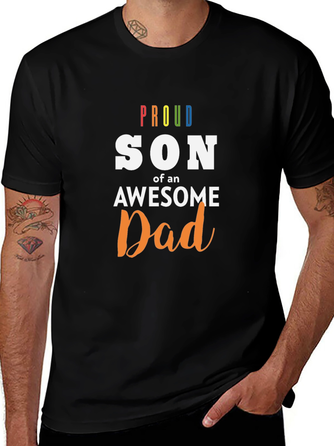 Proud Son of an Awesome Dad T-Shirt