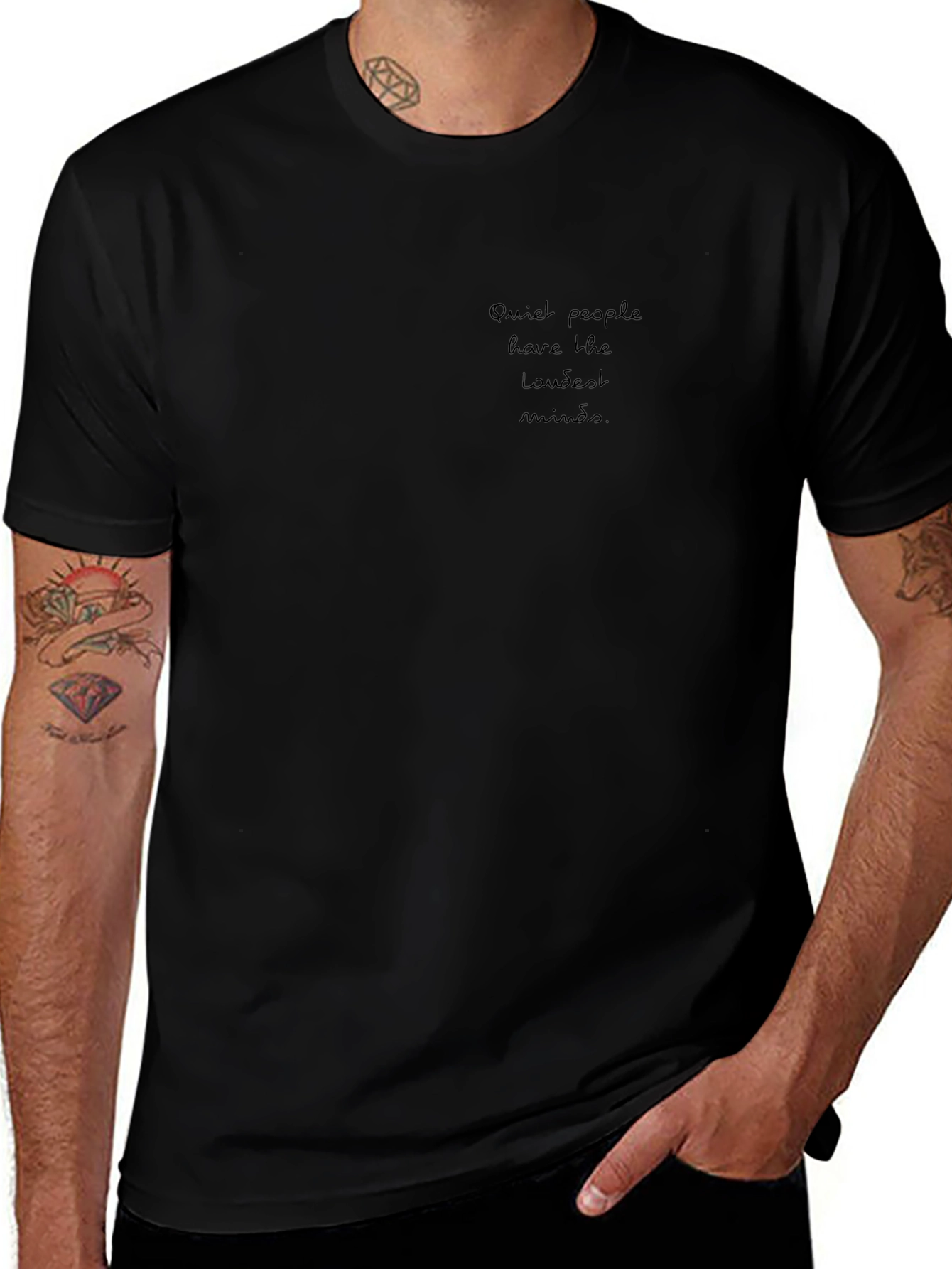 Quiet Minds T-Shirt - Soft Cotton Tee