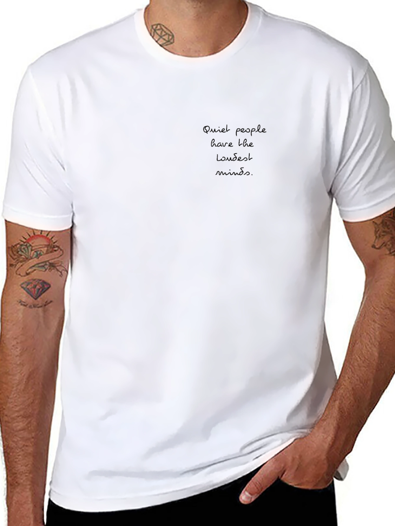 Quiet Minds T-Shirt - Soft Cotton Tee