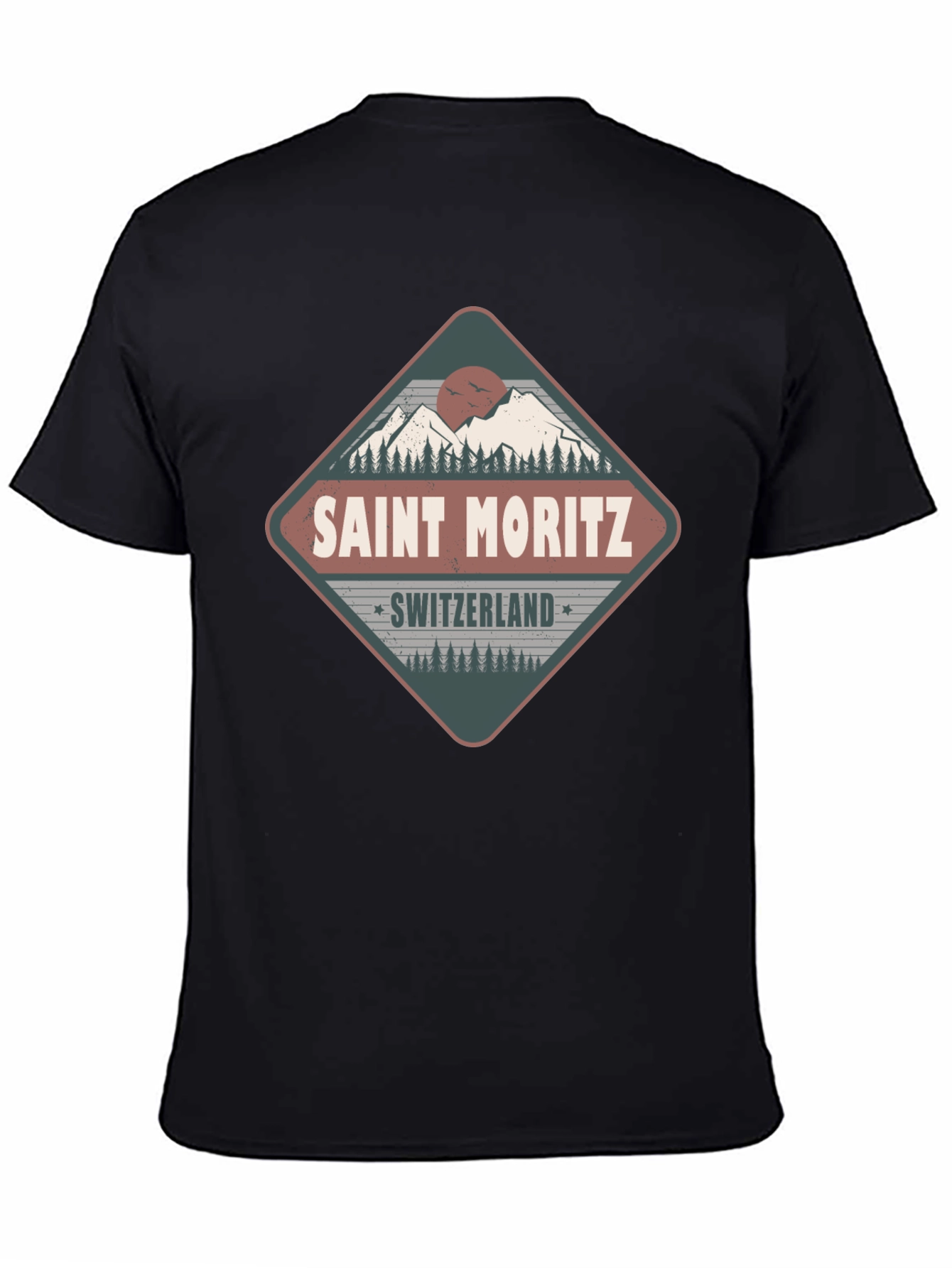 Saint Moritz Switzerland Graphic Tee