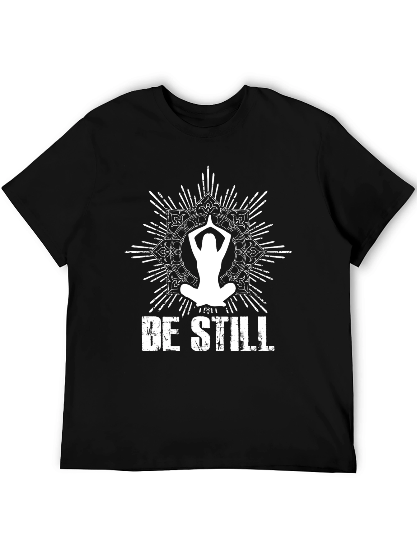 Be Still Yoga Meditation T-Shirt