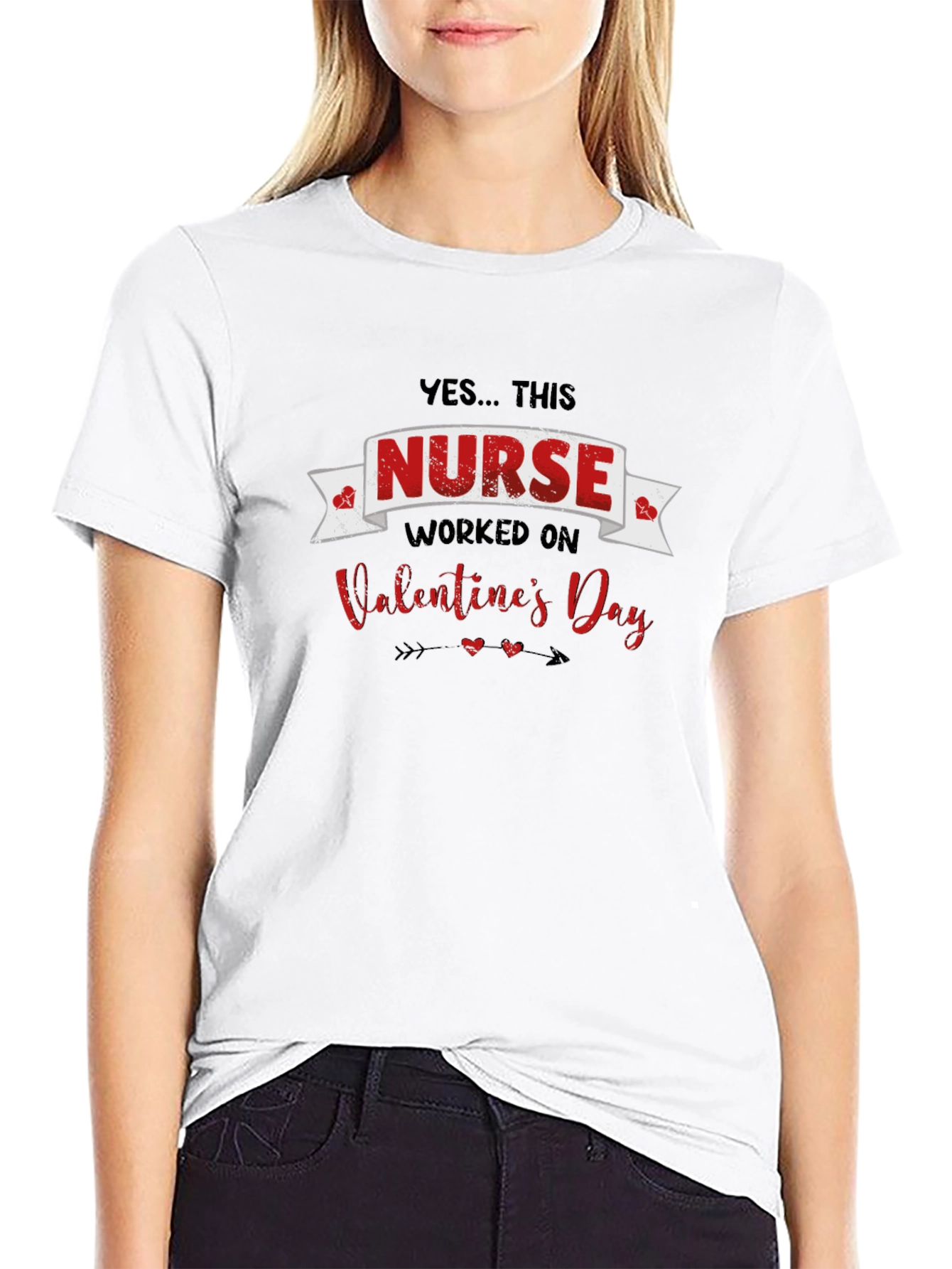 Nurse Valentines Day T-Shirt
