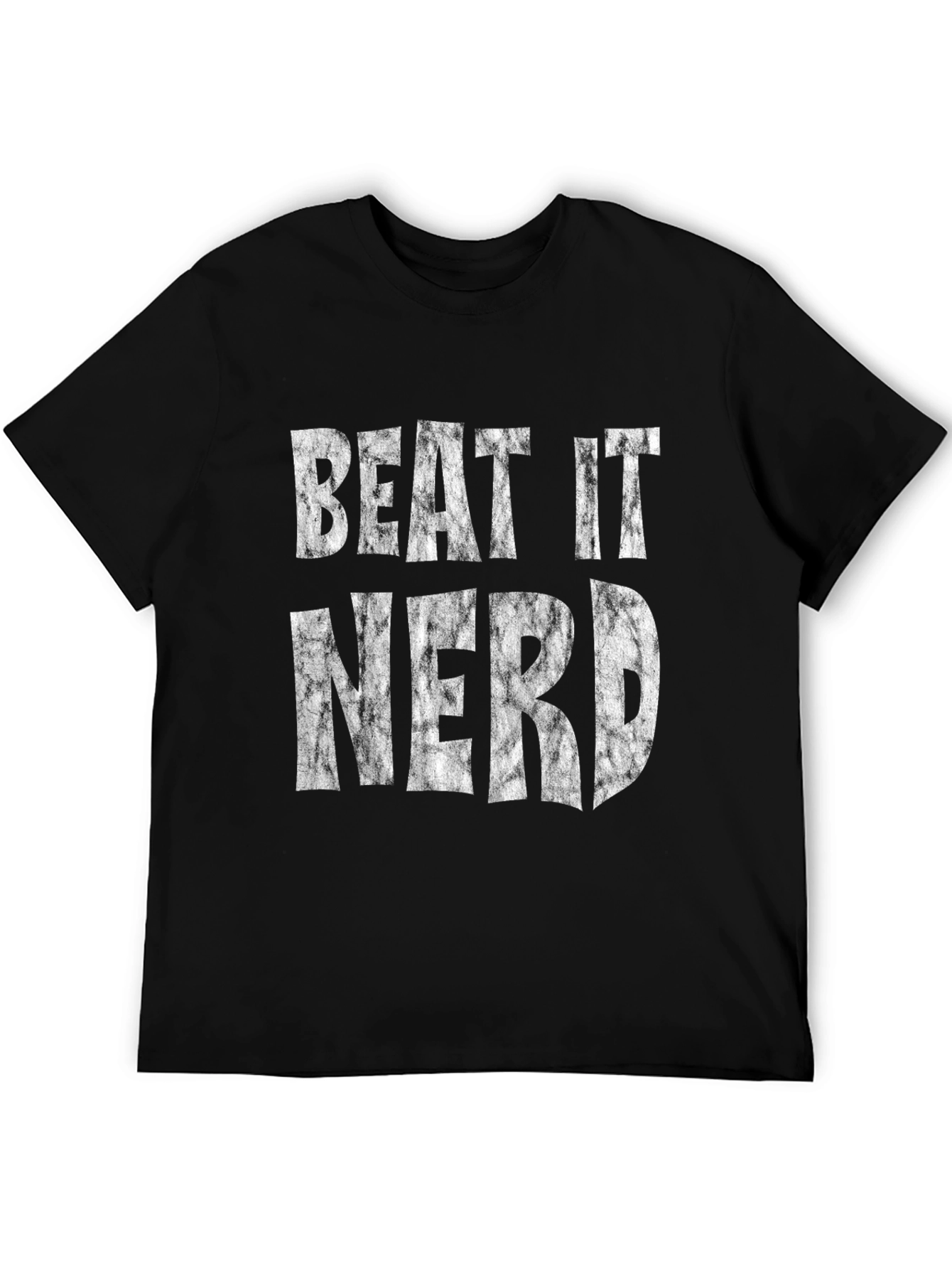 Beat It Nerd - Graphic T-Shirt
