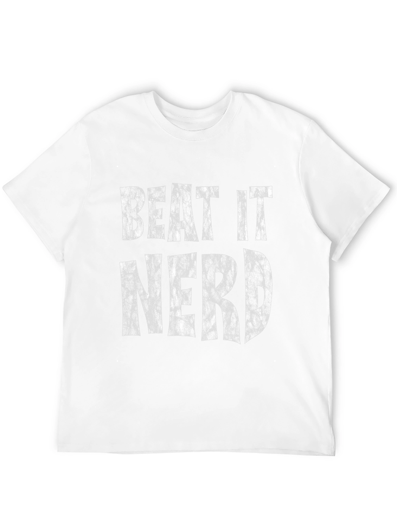 Beat It Nerd - Graphic T-Shirt