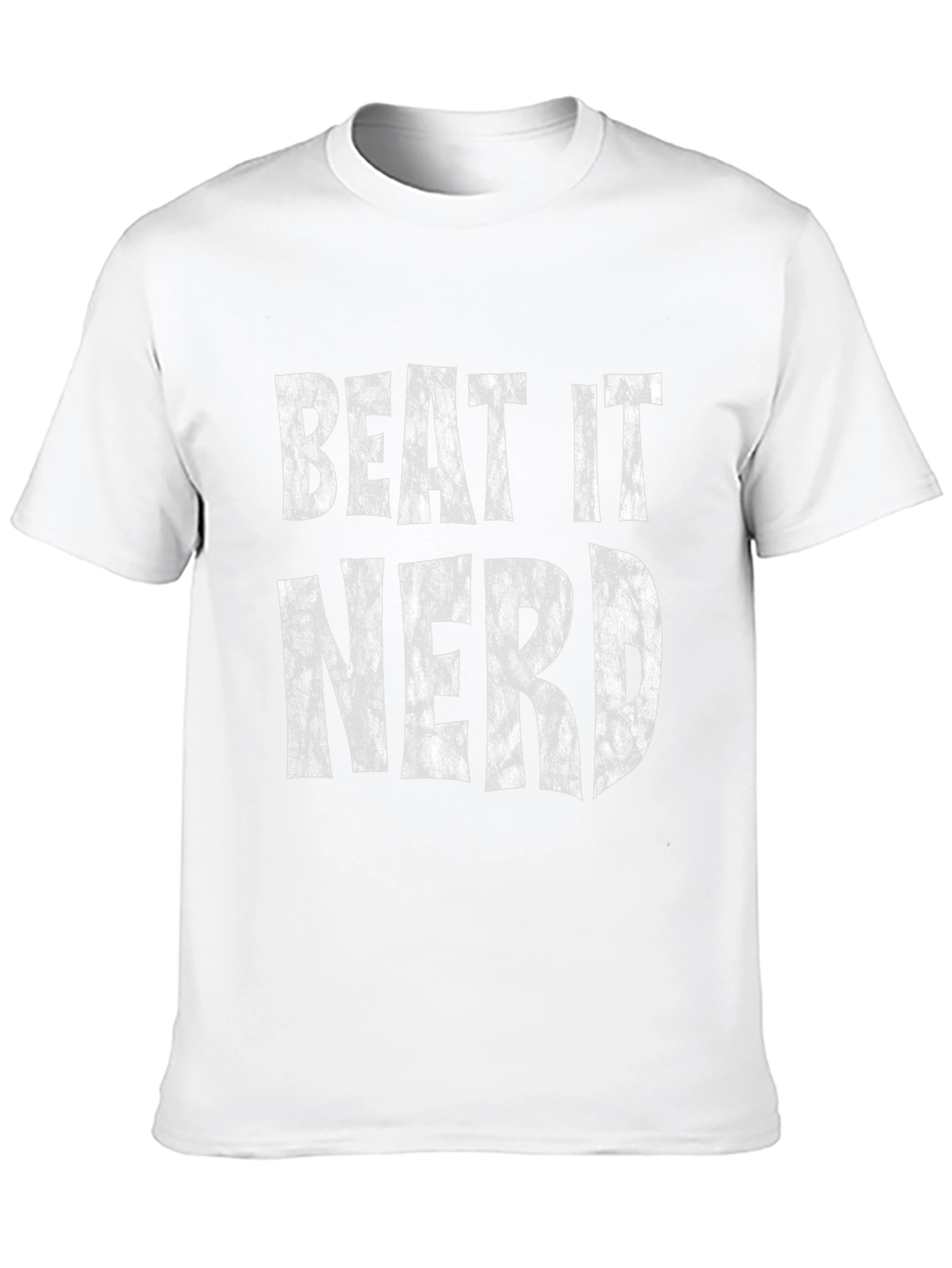 Beat It Nerd - Graphic T-Shirt