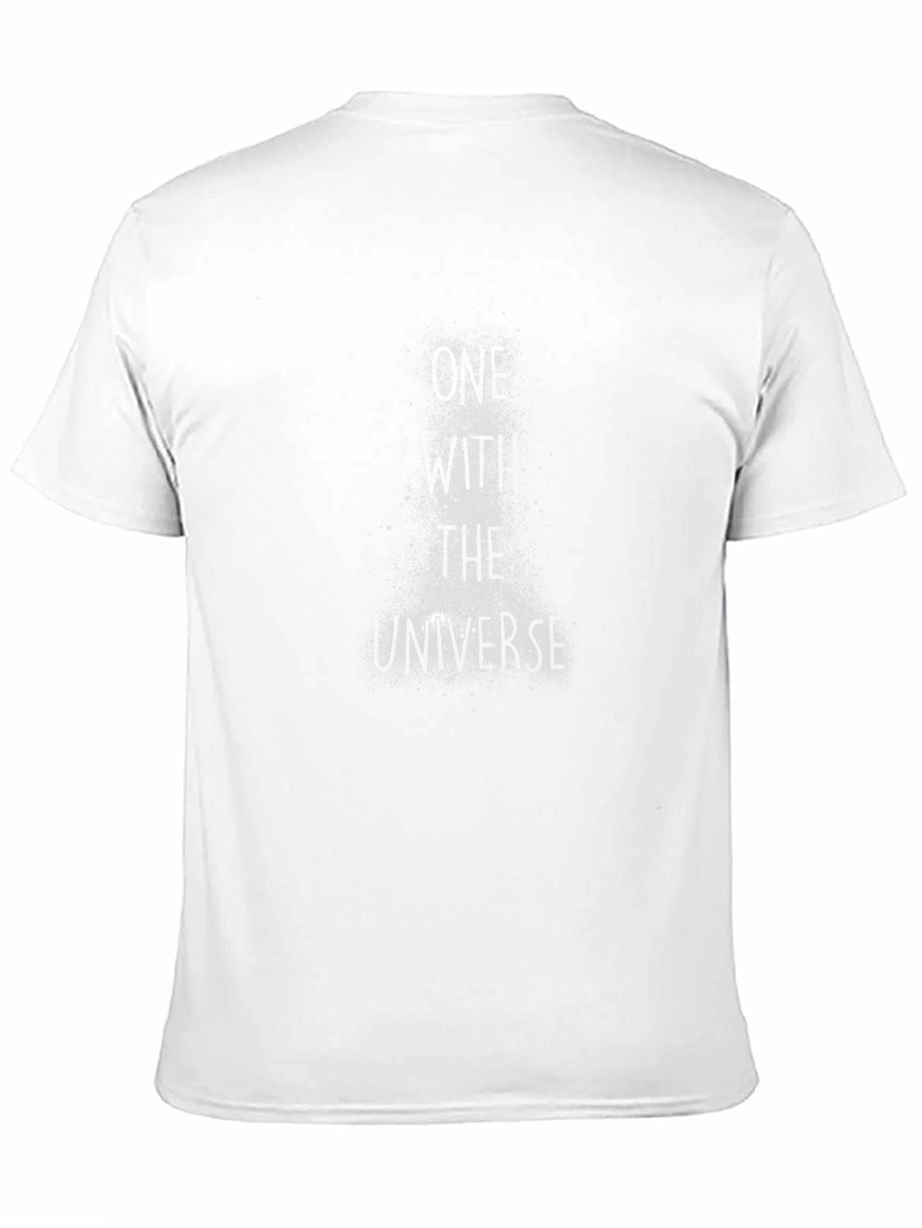 Cosmic Universe Graphic Print Black T-Shirt