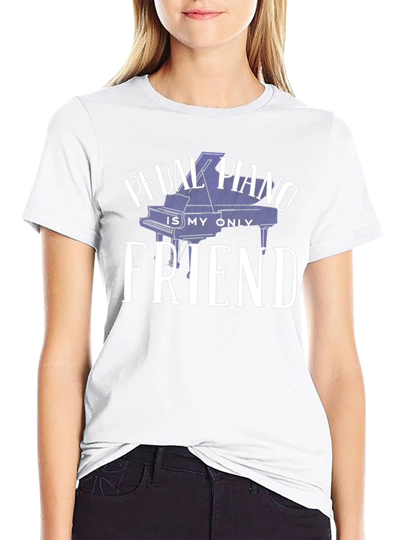 Pedal Piano is My Only Friend Graphic Tee
