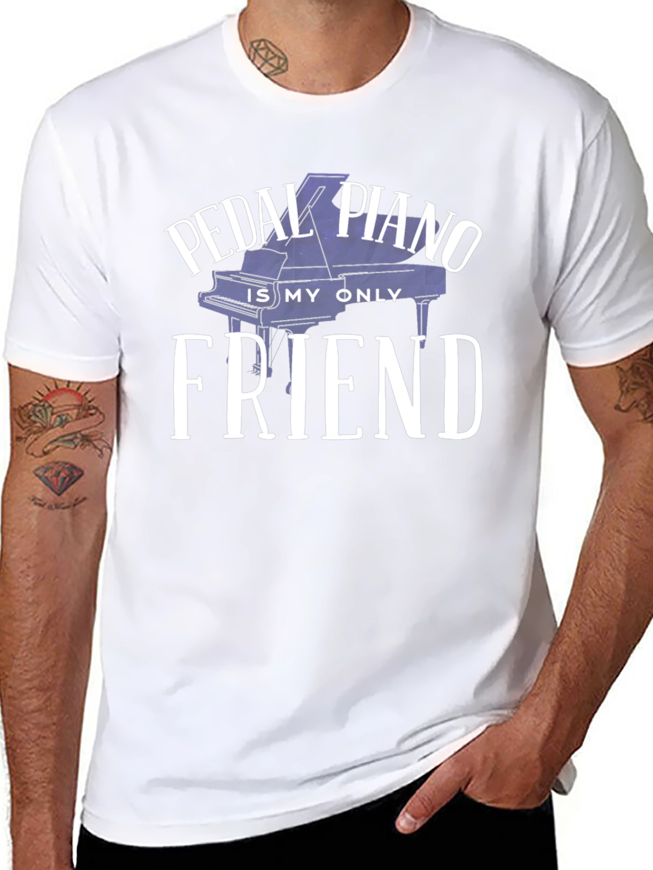 Pedal Piano is My Only Friend Graphic Tee