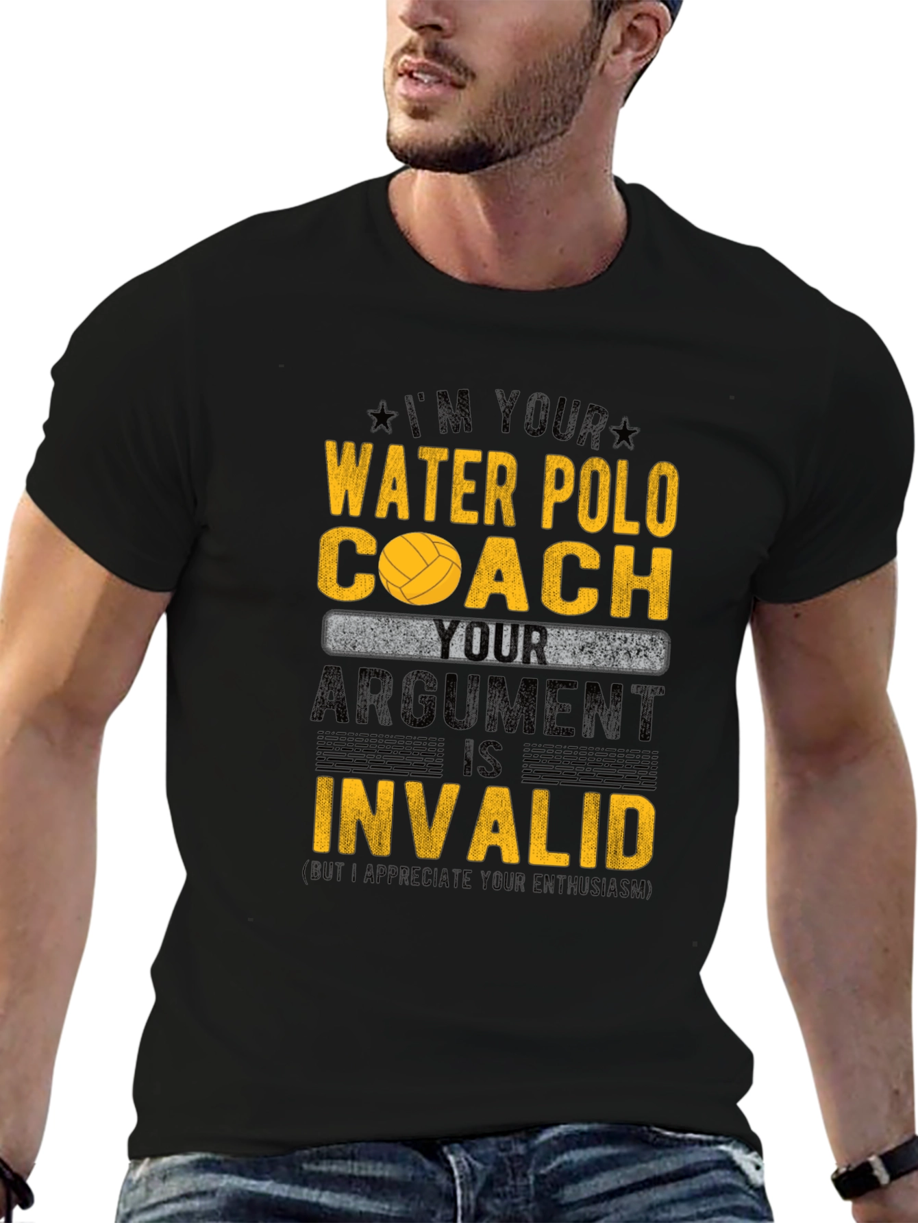 Water Polo Coach T-Shirt - Your Argument is Invalid!