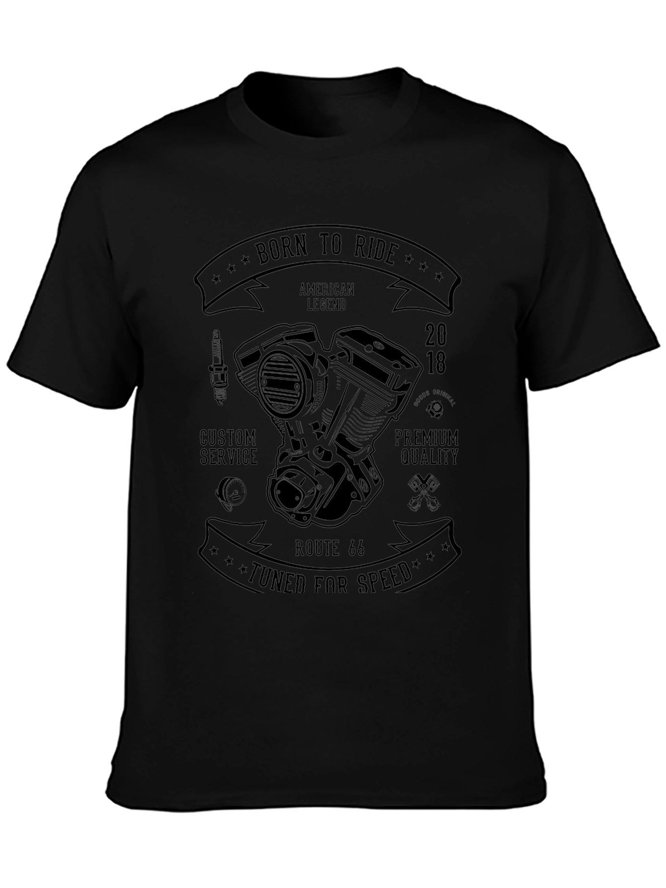 Born to Ride Graphic Tee - American Legend