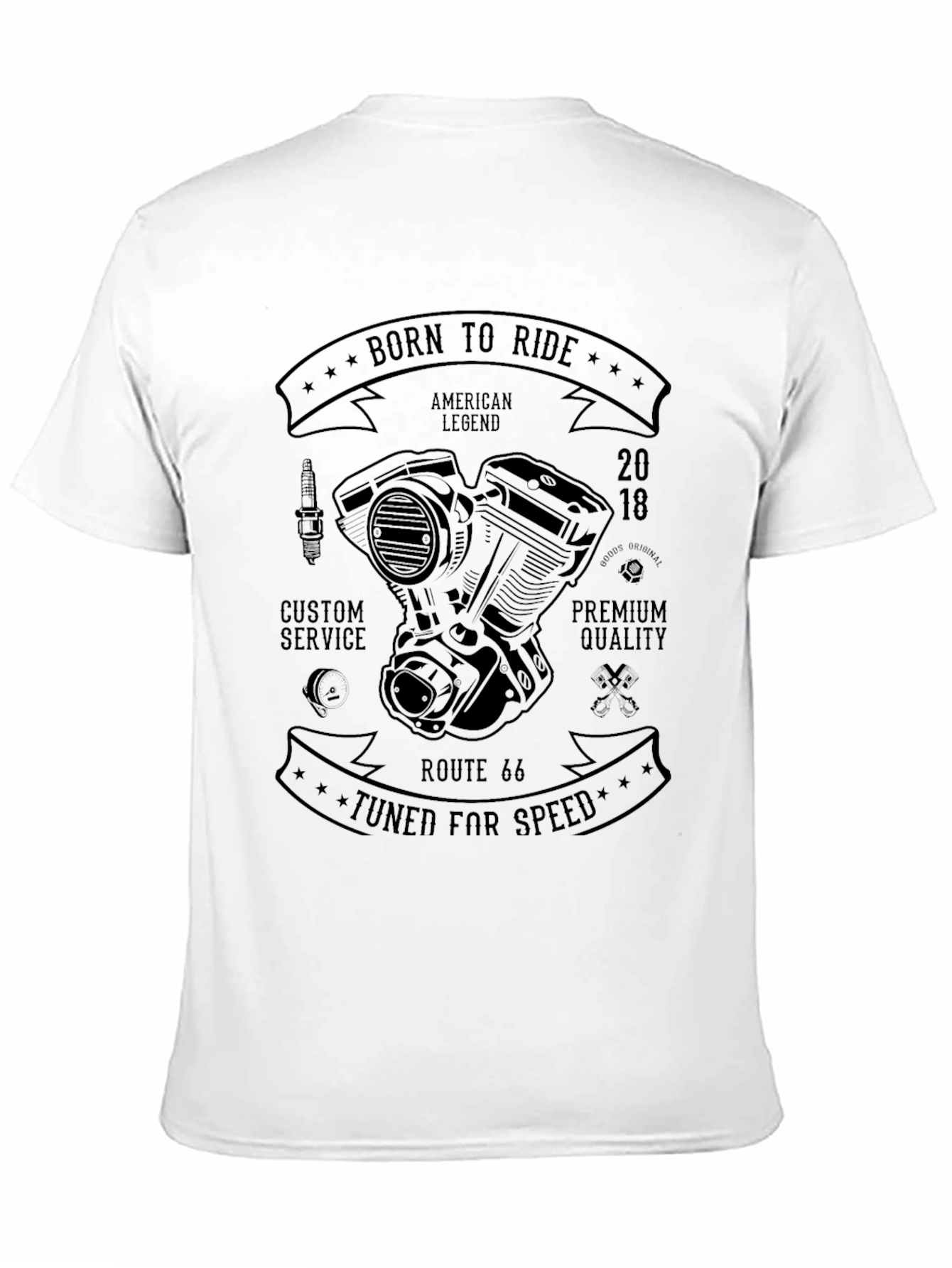 Born to Ride Graphic Tee - American Legend