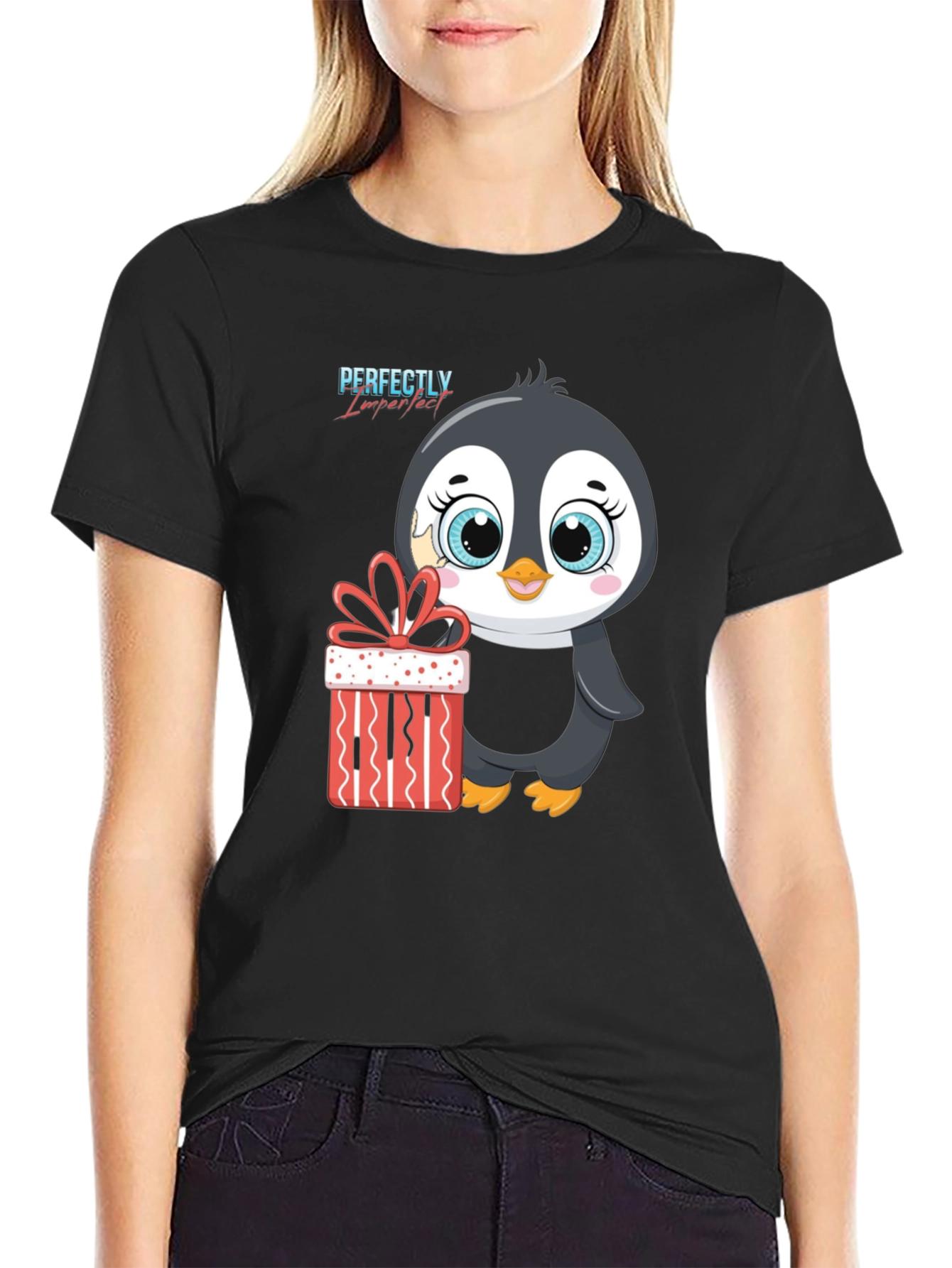 Cute Penguin Gift Graphic T-Shirt