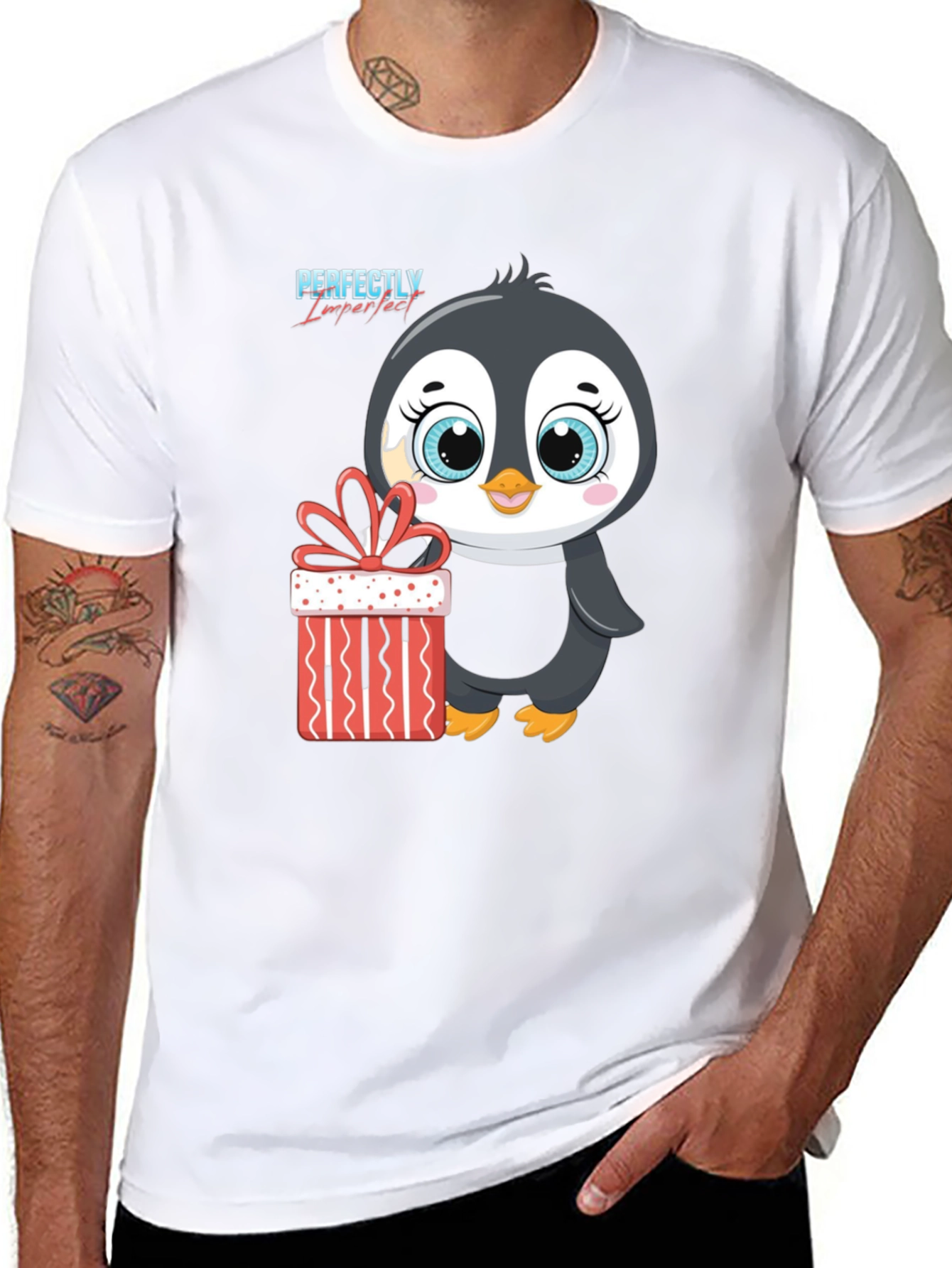 Cute Penguin Gift Graphic T-Shirt