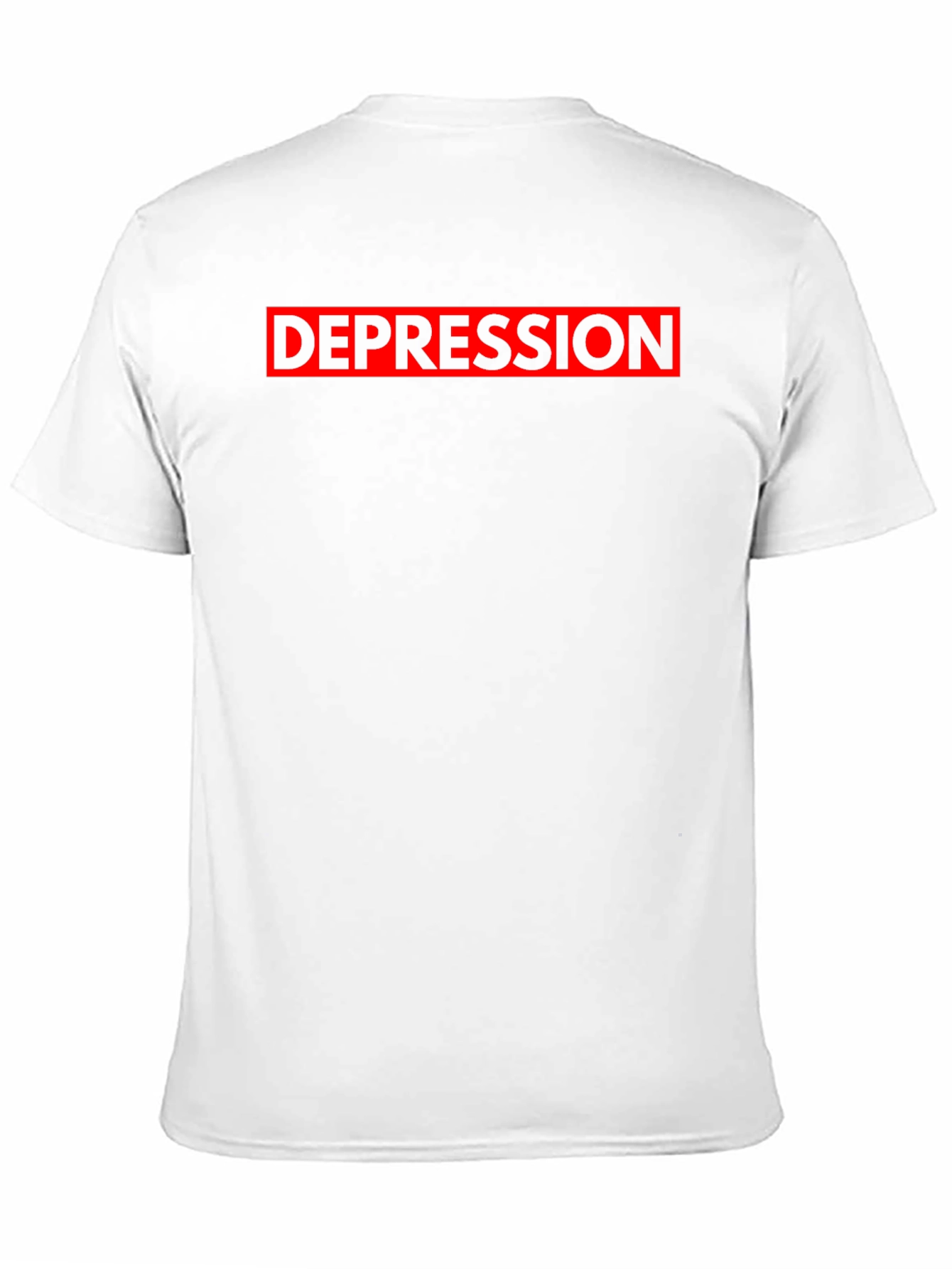 Depression Graphic Tee - Black