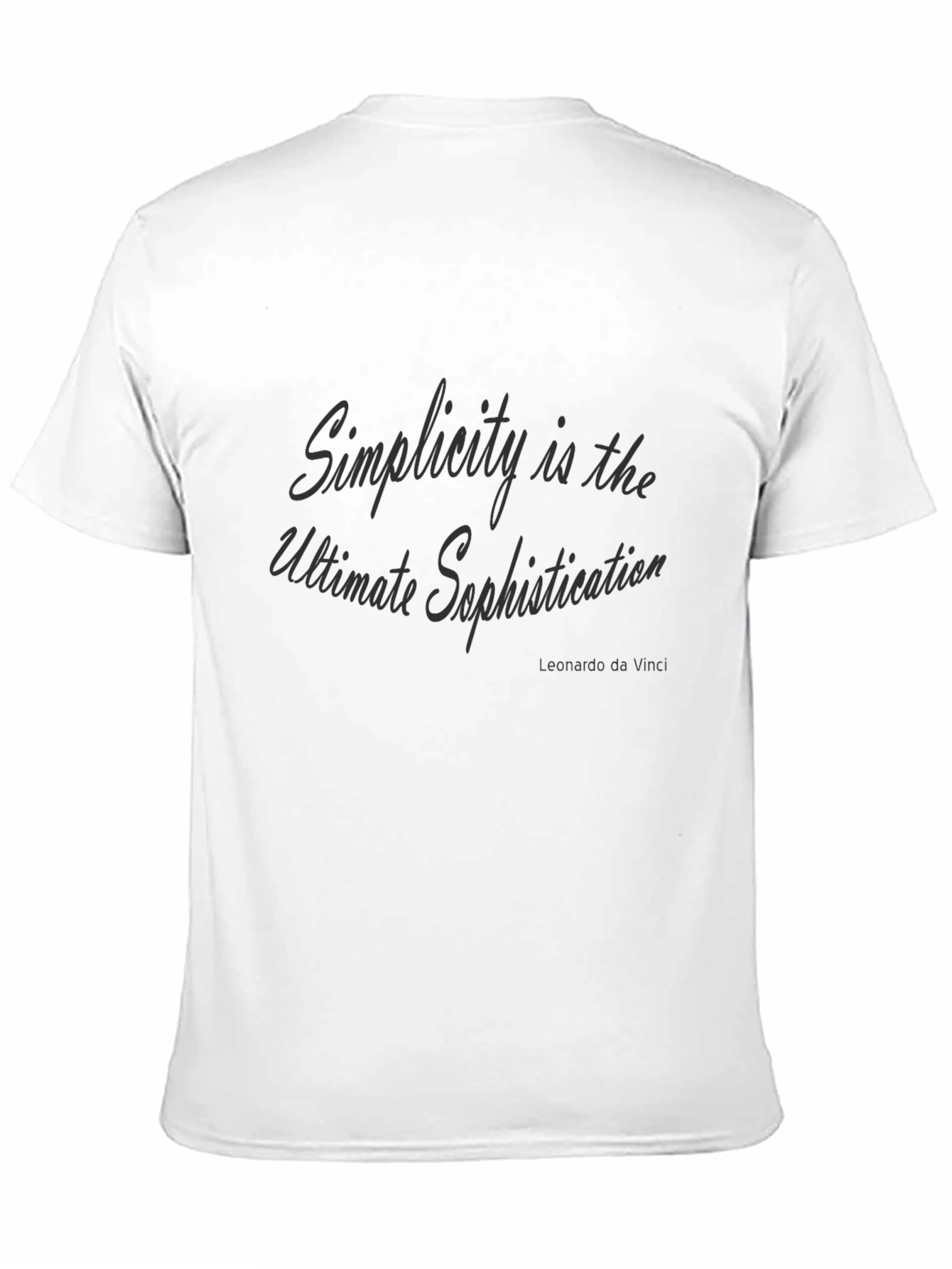 Simplicity is Sophistication Graphic Tee