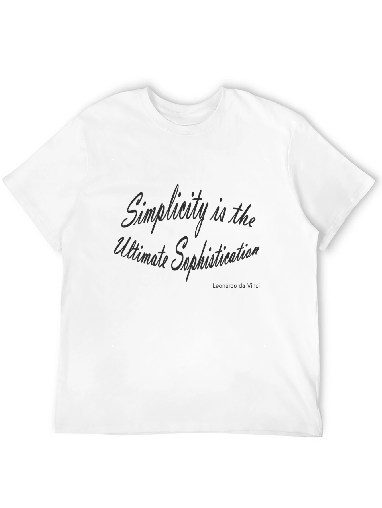 Simplicity is Sophistication Graphic Tee