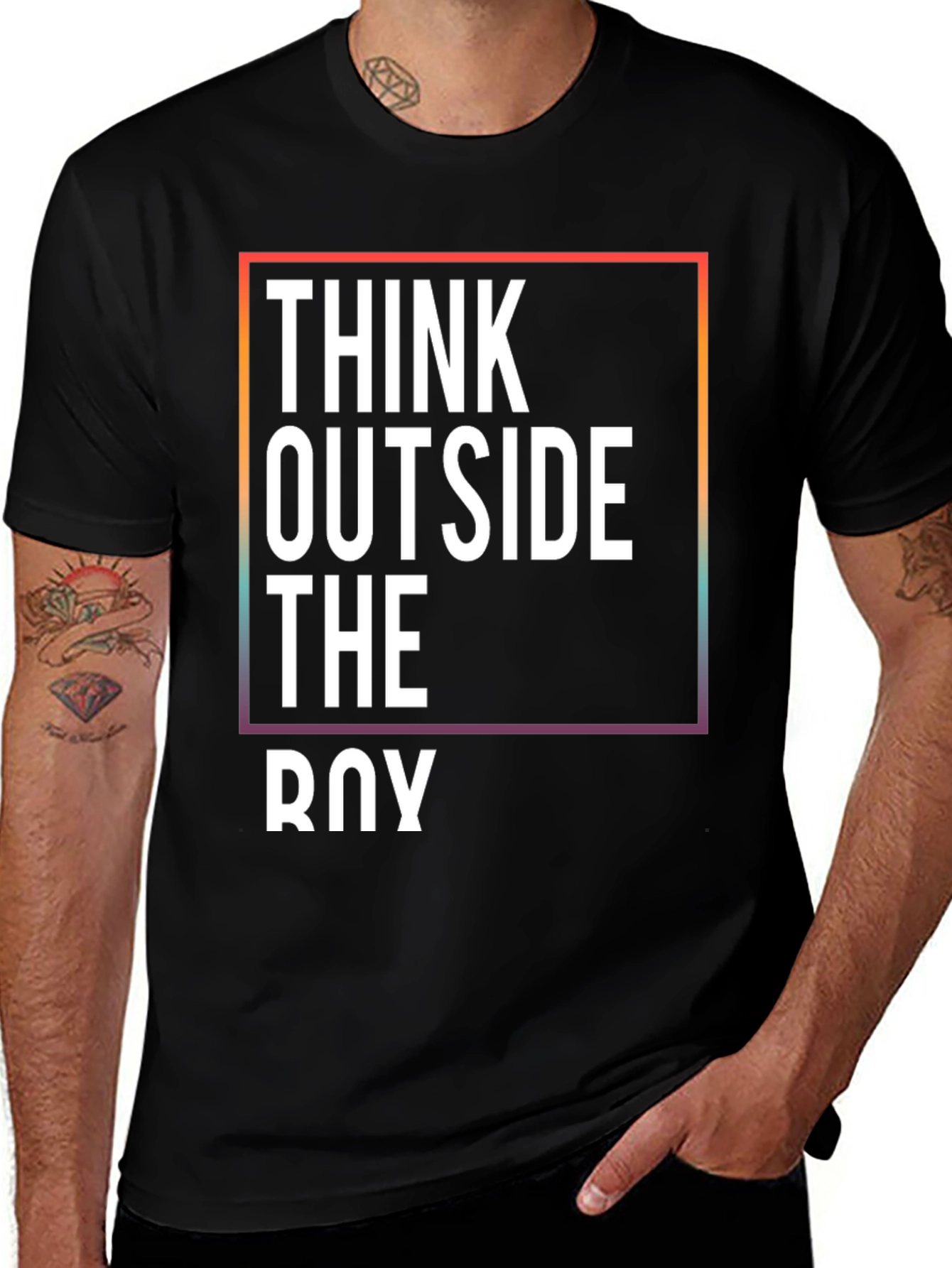 Think Outside the Box Tee