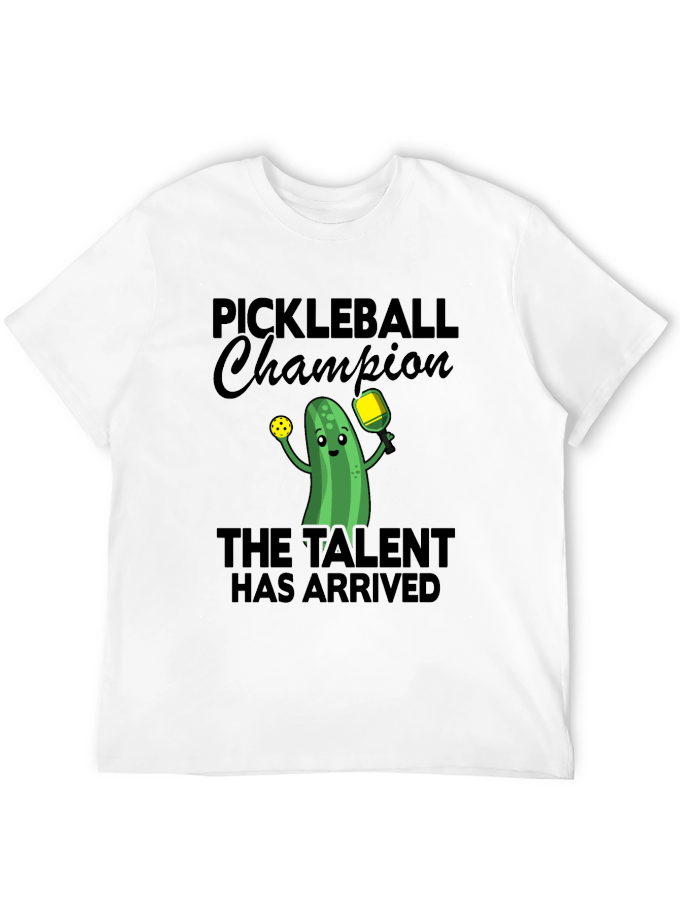 Pickleball Champion Funny Graphic Tee
