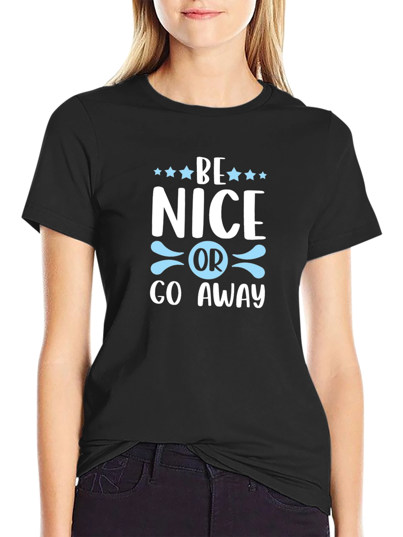 Be Nice Graphic Tee - Stylish Unisex Cotton T-Shirt