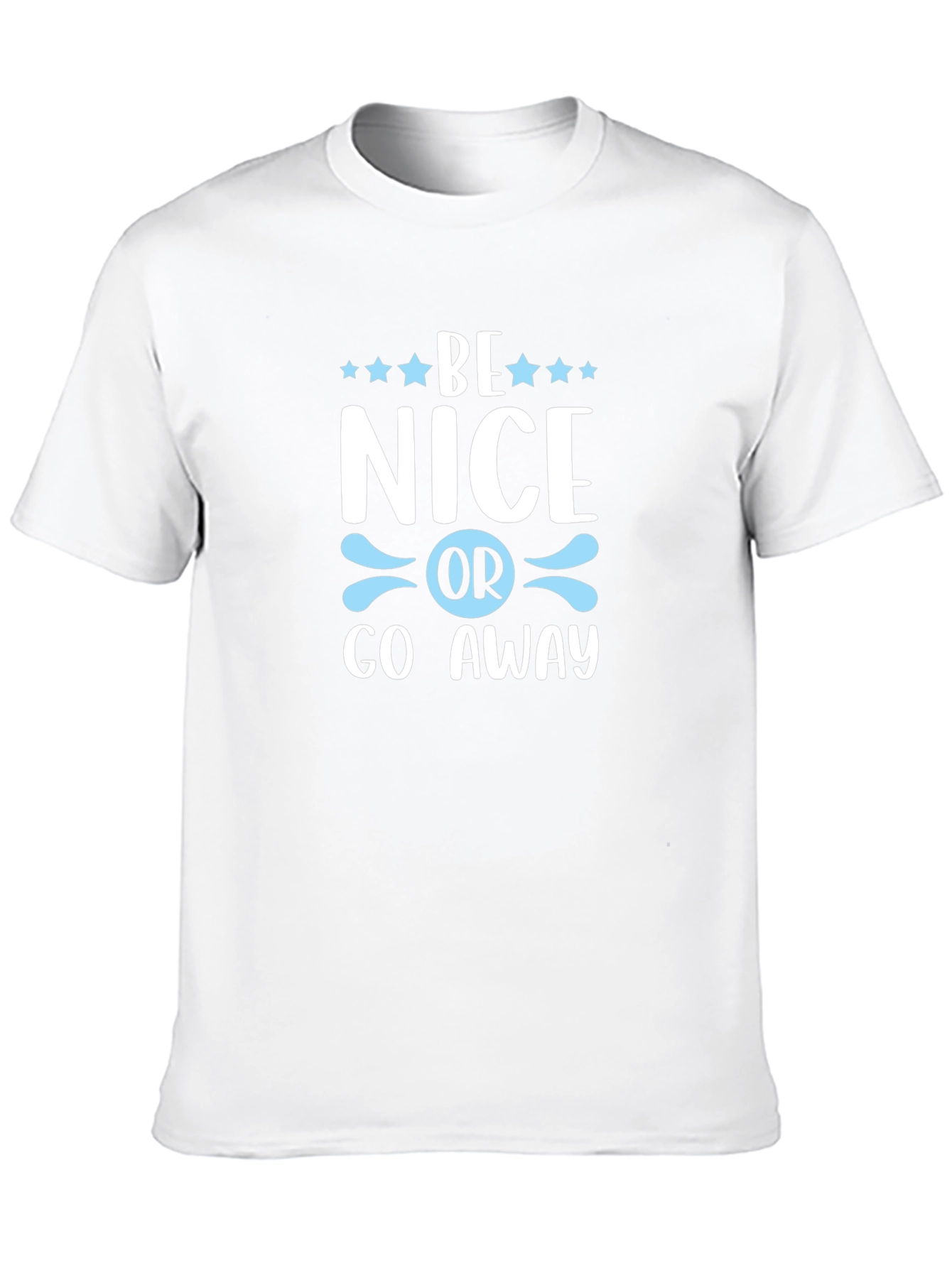 Be Nice Graphic Tee - Stylish Unisex Cotton T-Shirt