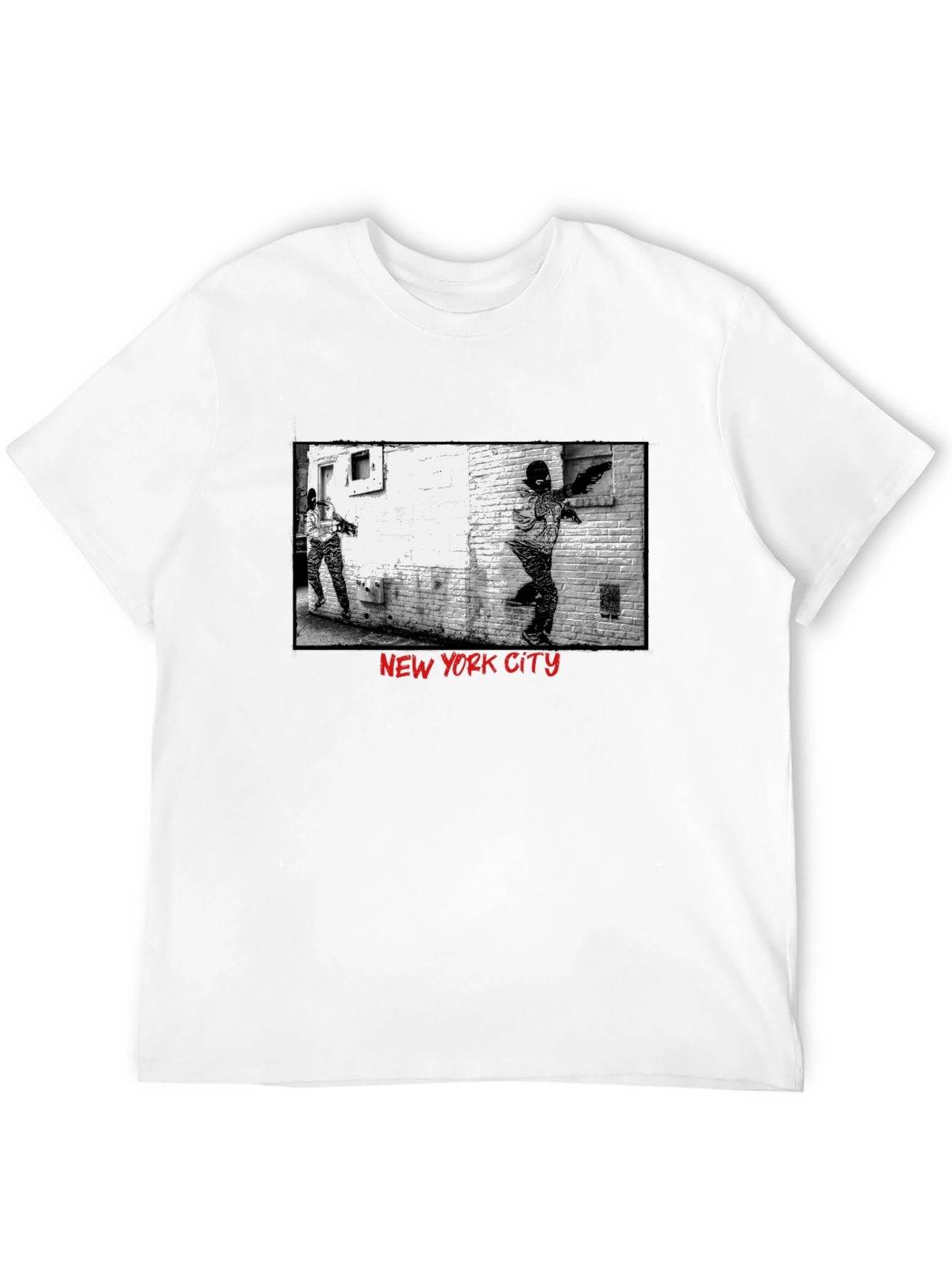 New York City Graphic Black T-Shirt