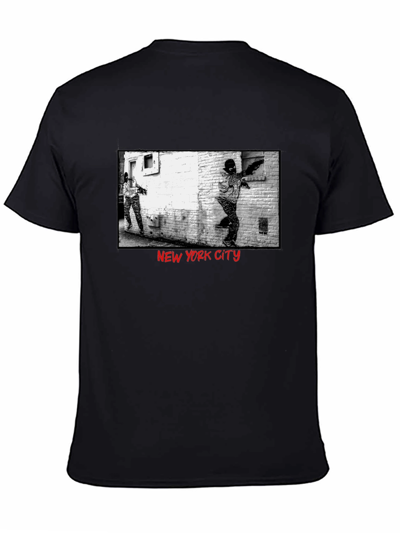New York City Graphic Black T-Shirt
