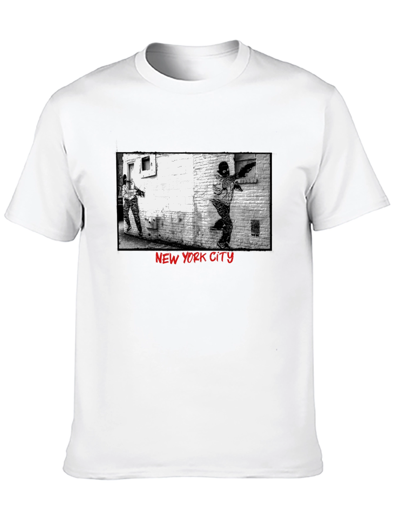 New York City Graphic Black T-Shirt